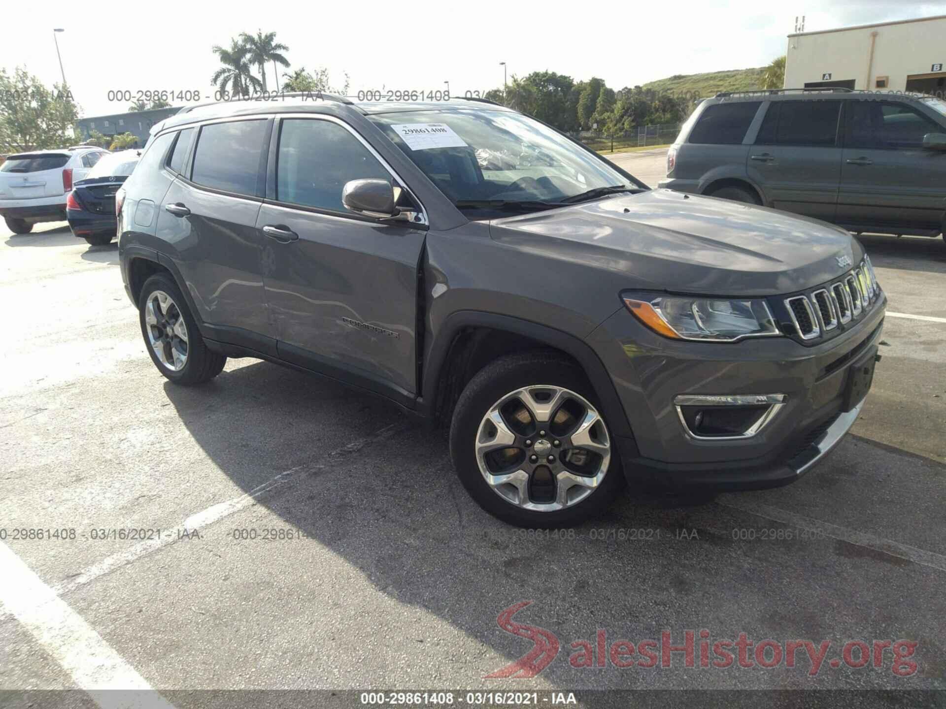 3C4NJDCB1KT791054 2019 JEEP COMPASS