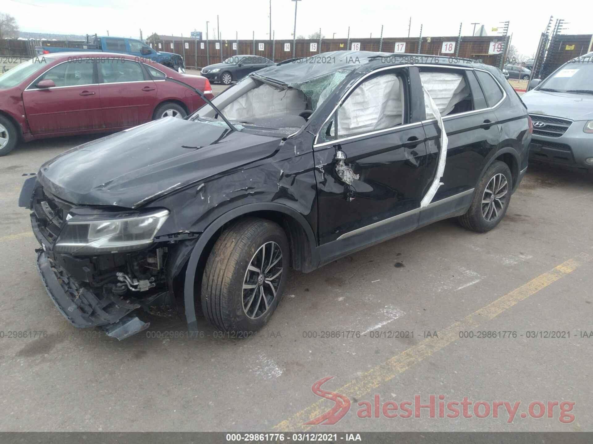 3VV2B7AX8MM001263 2021 VOLKSWAGEN TIGUAN