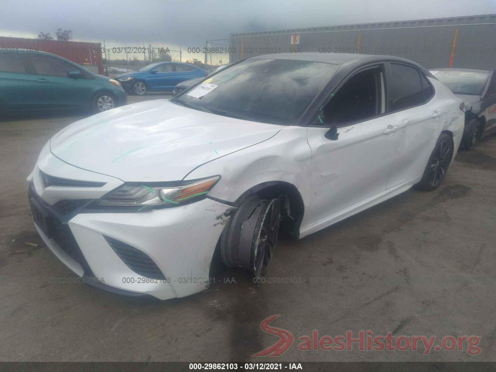 4T1B61HK2KU287870 2019 TOYOTA CAMRY