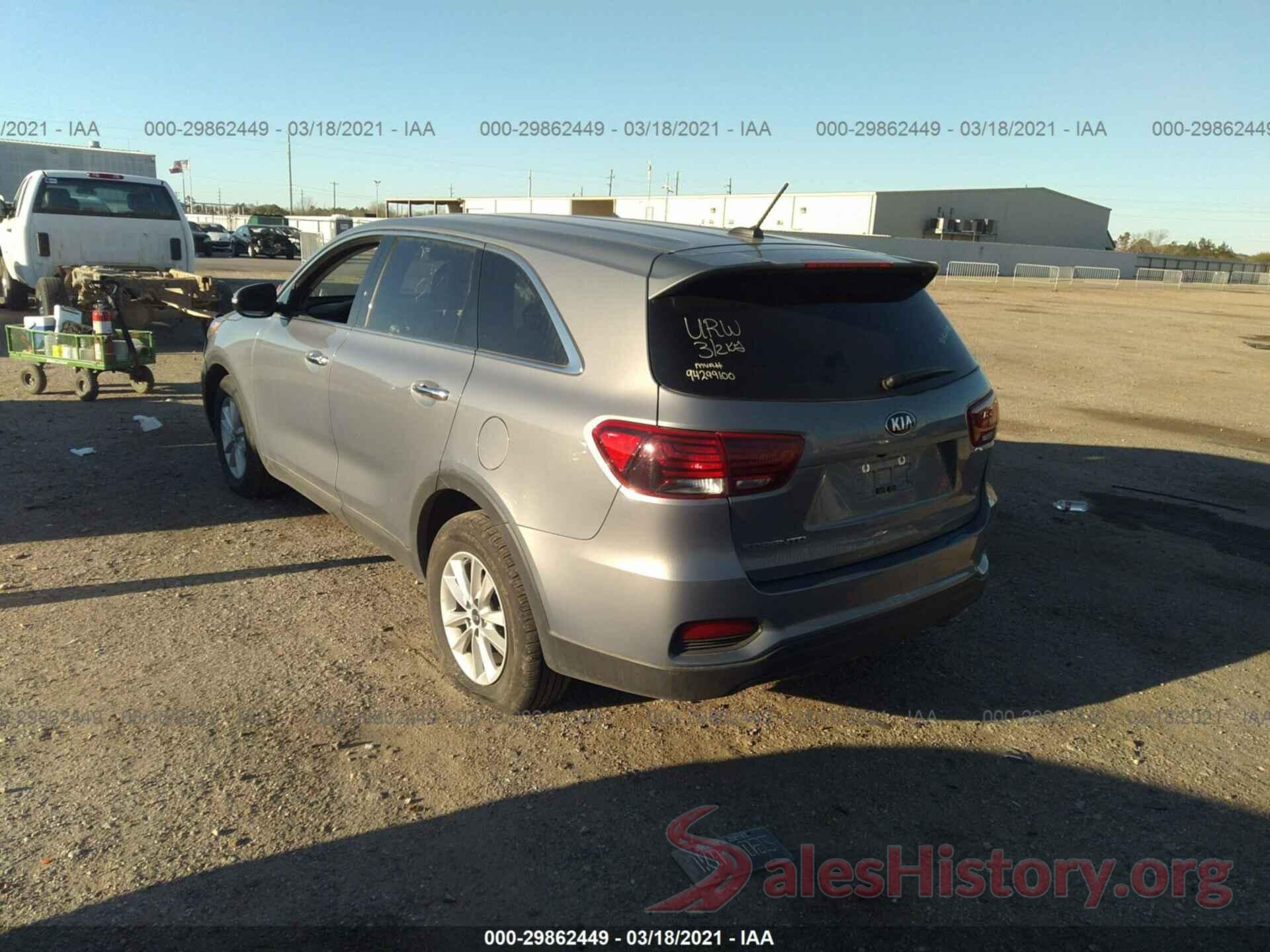 5XYPG4A50LG670951 2020 KIA SORENTO