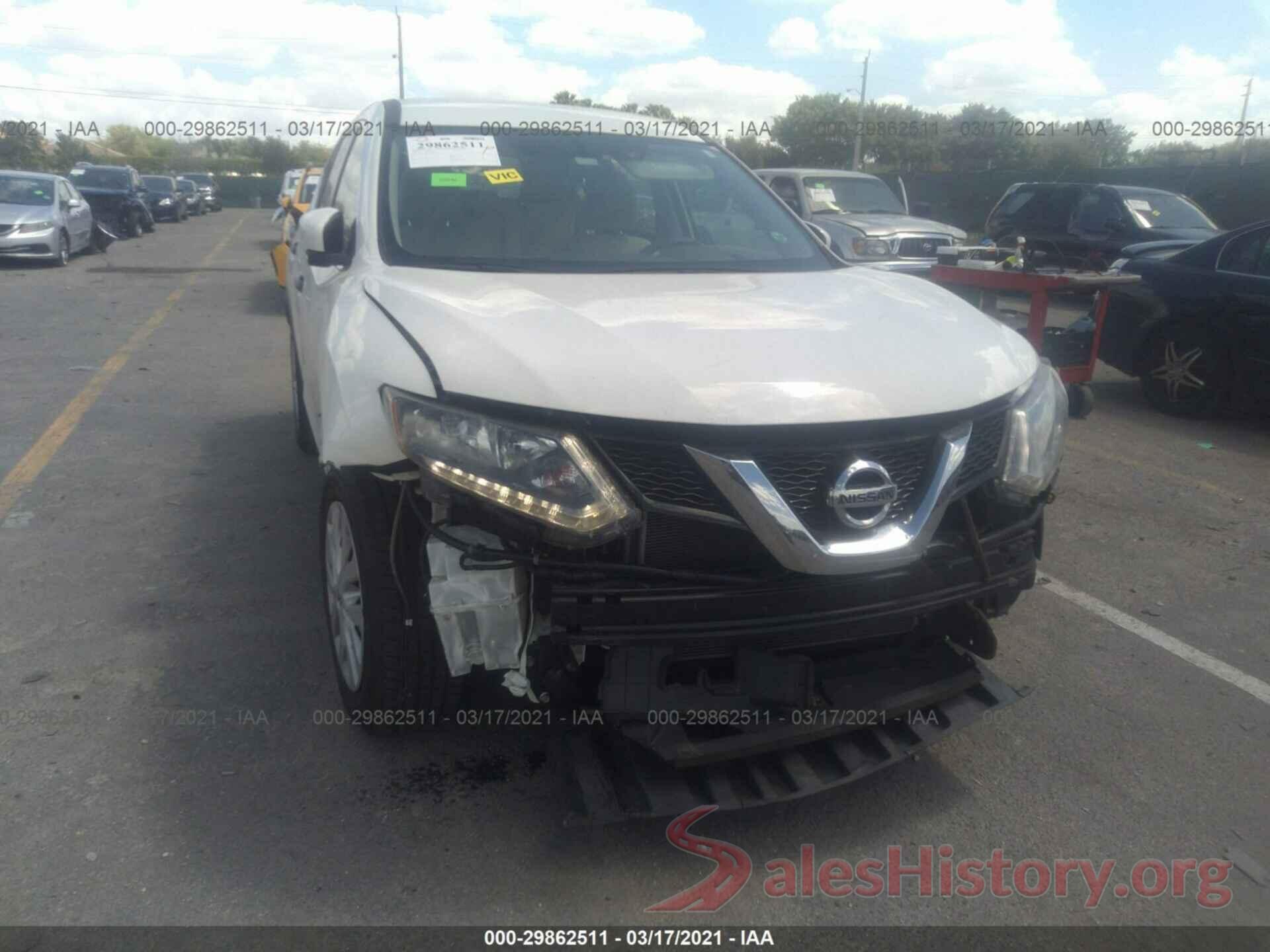 5N1AT2MT2GC868954 2016 NISSAN ROGUE