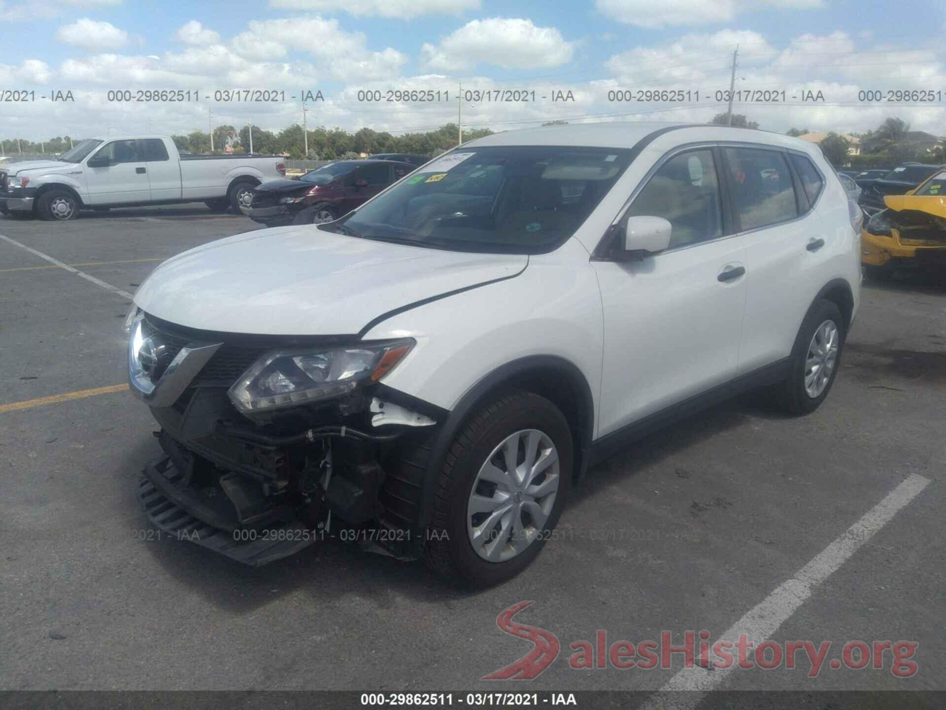 5N1AT2MT2GC868954 2016 NISSAN ROGUE