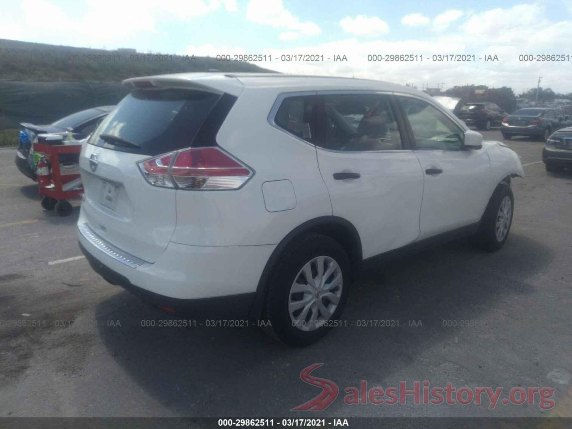 5N1AT2MT2GC868954 2016 NISSAN ROGUE