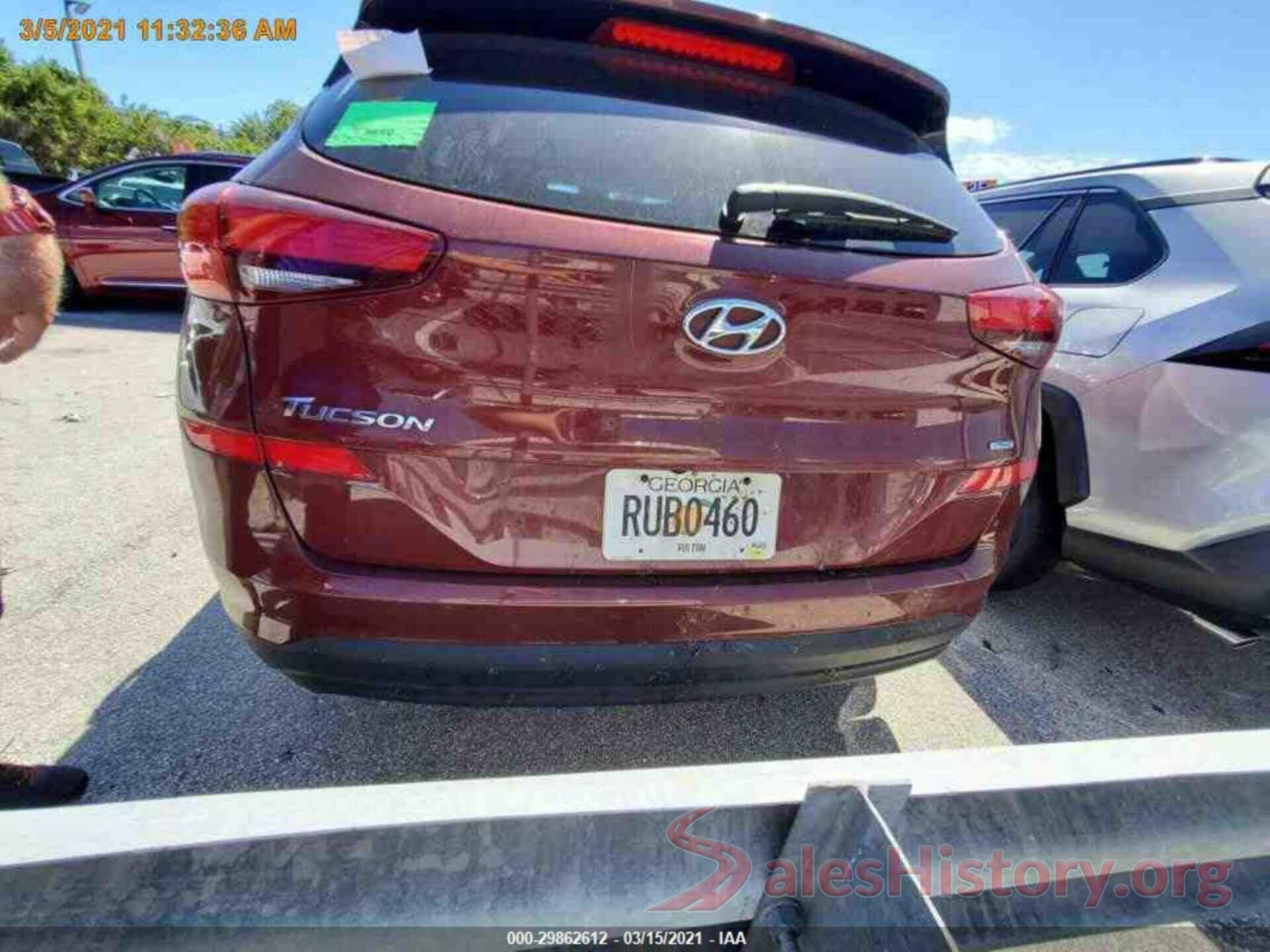 KM8J2CA4XLU087271 2020 HYUNDAI TUCSON