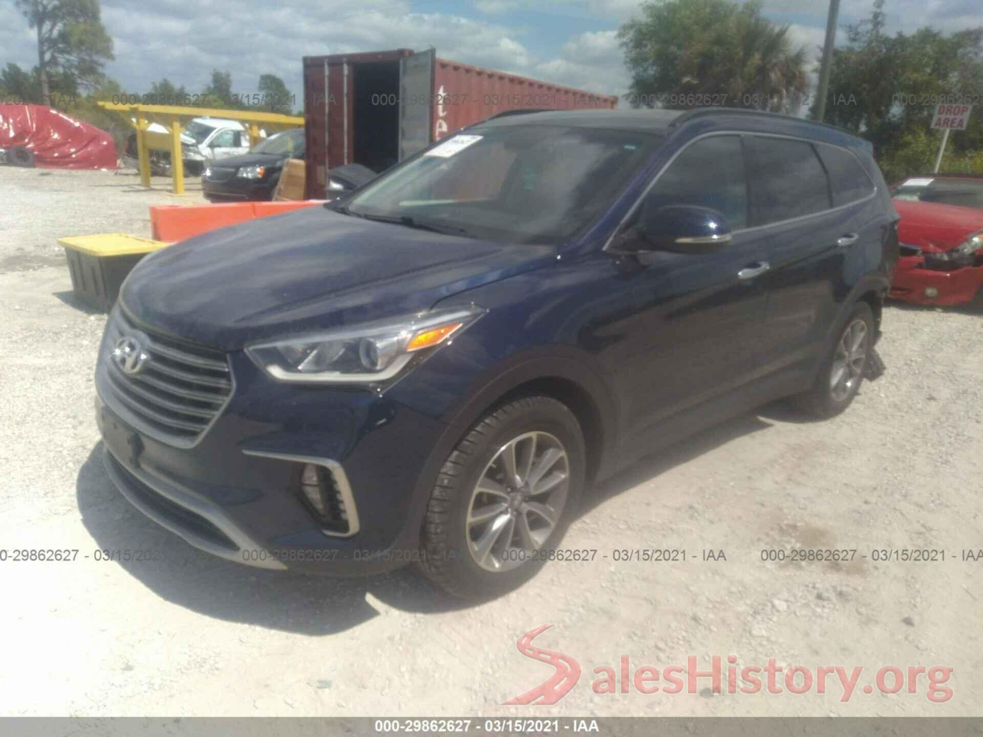 KM8SNDHF8HU172397 2017 HYUNDAI SANTA FE