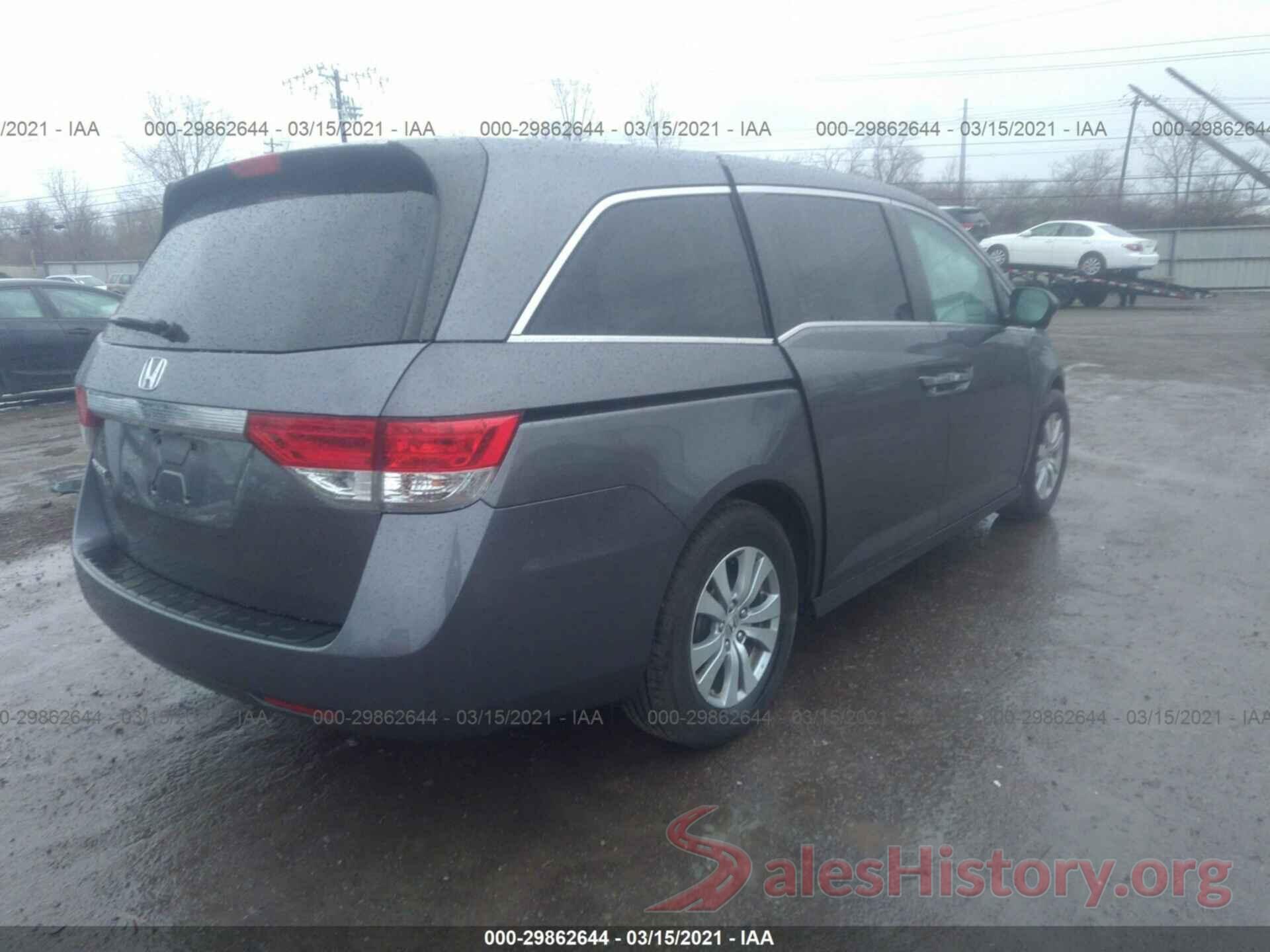 5FNRL5H62GB054075 2016 HONDA ODYSSEY