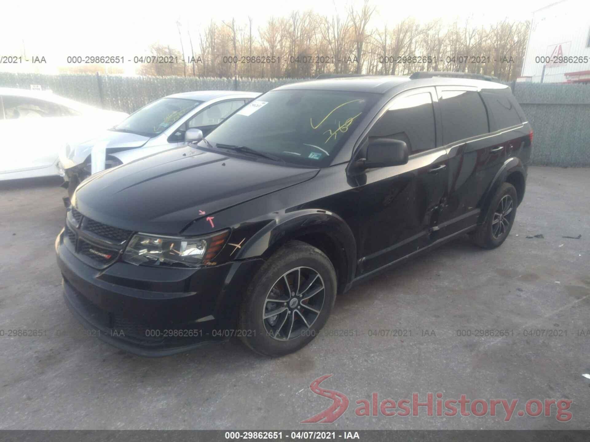 3C4PDCAB8JT429895 2018 DODGE JOURNEY