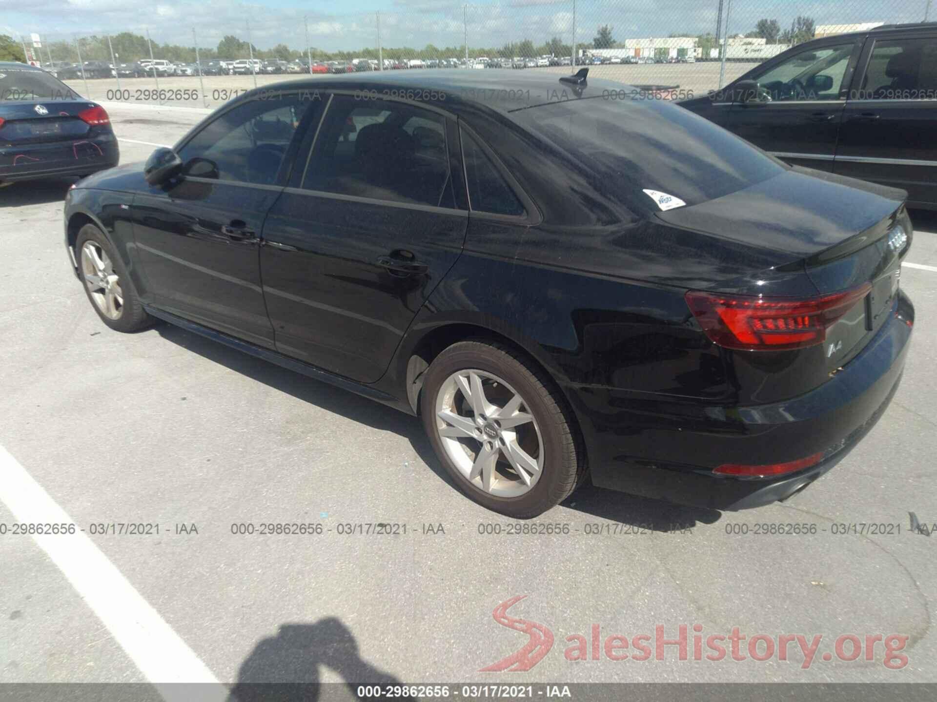 WAUKMAF43JA233800 2018 AUDI A4