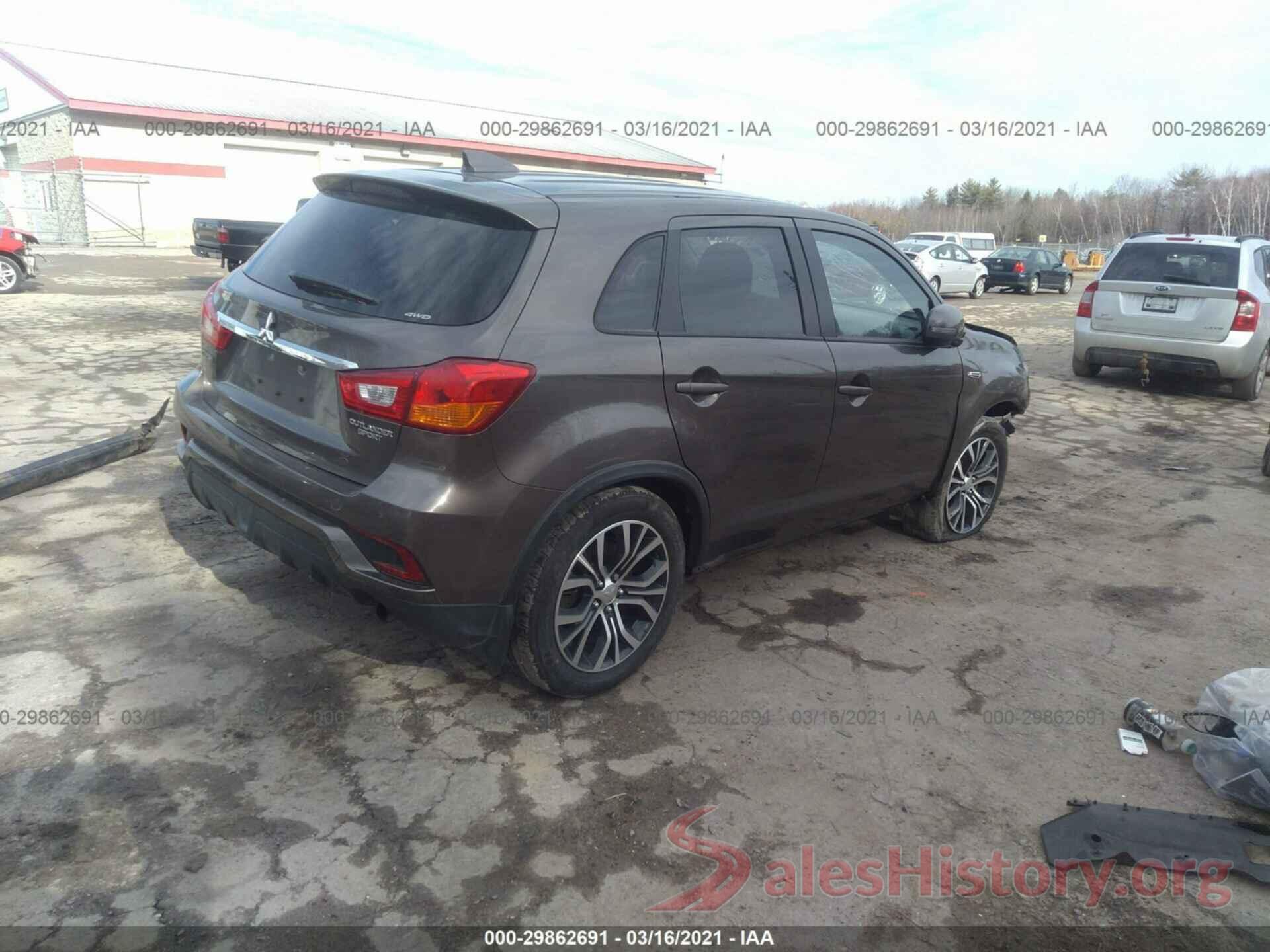 JA4AR3AU8JU013211 2018 MITSUBISHI OUTLANDER SPORT