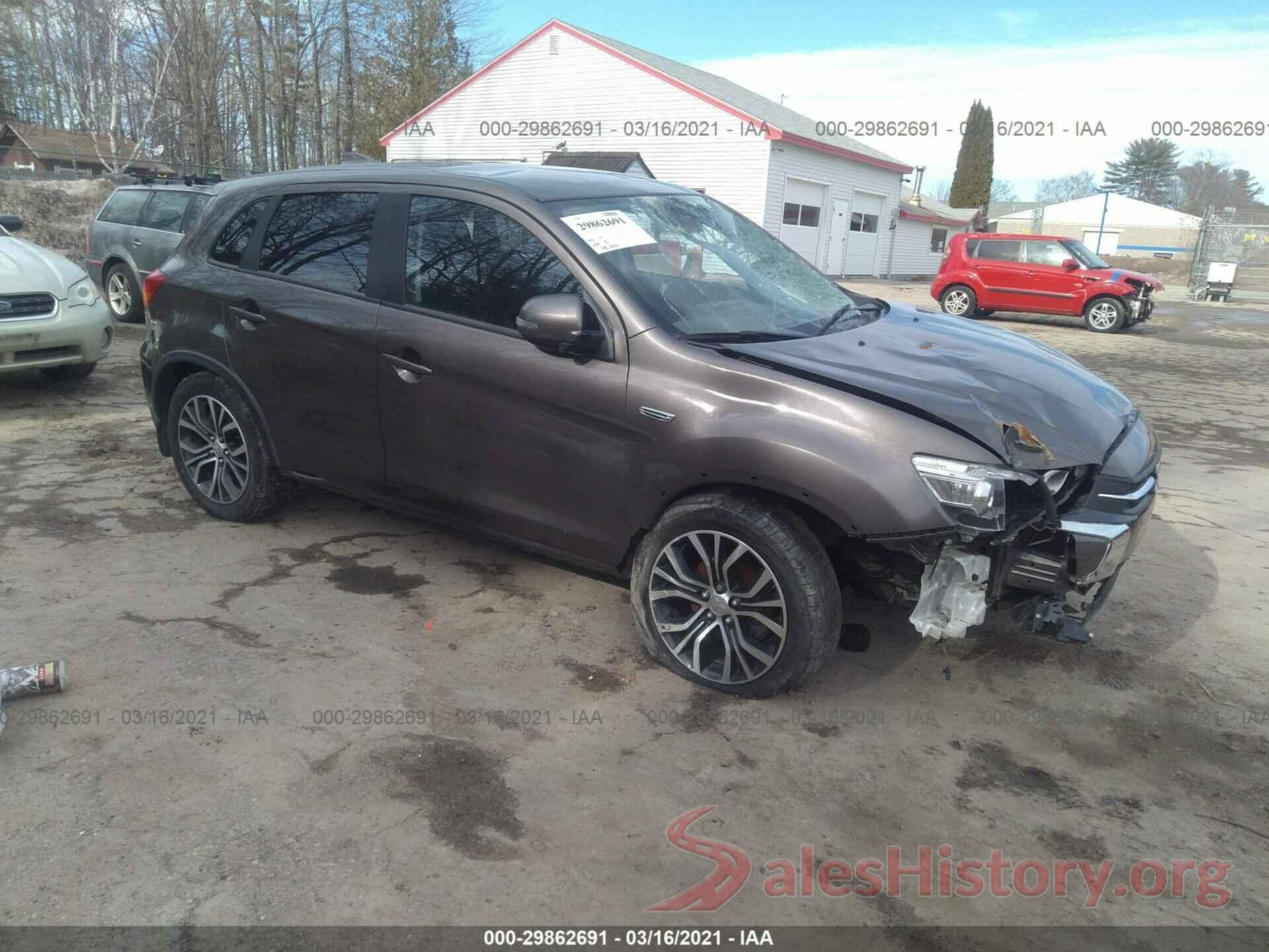 JA4AR3AU8JU013211 2018 MITSUBISHI OUTLANDER SPORT