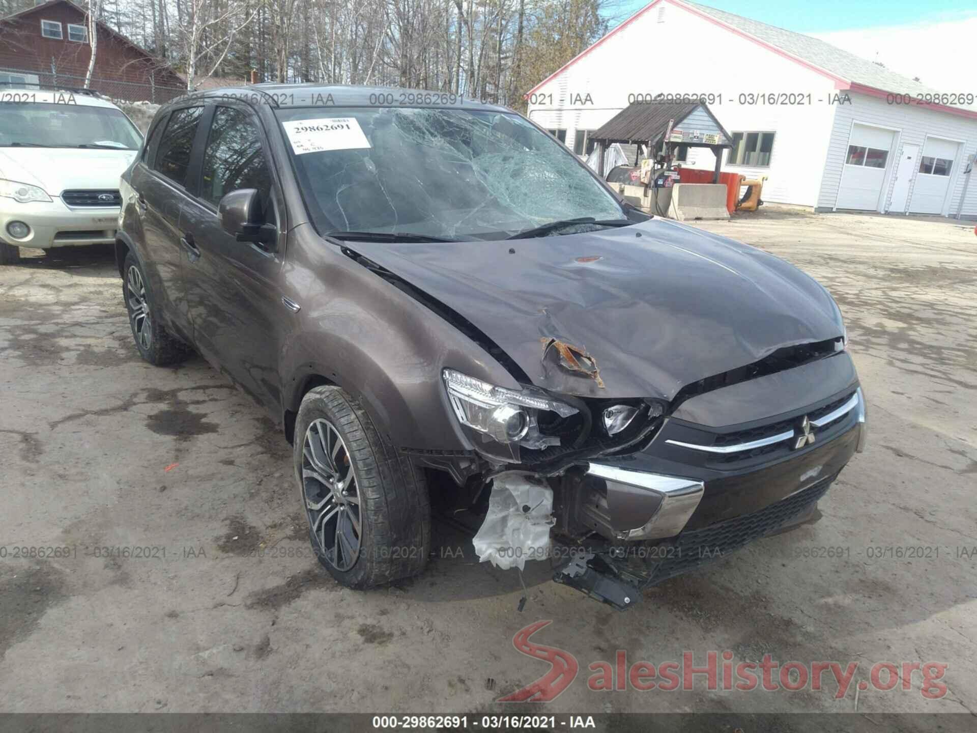 JA4AR3AU8JU013211 2018 MITSUBISHI OUTLANDER SPORT