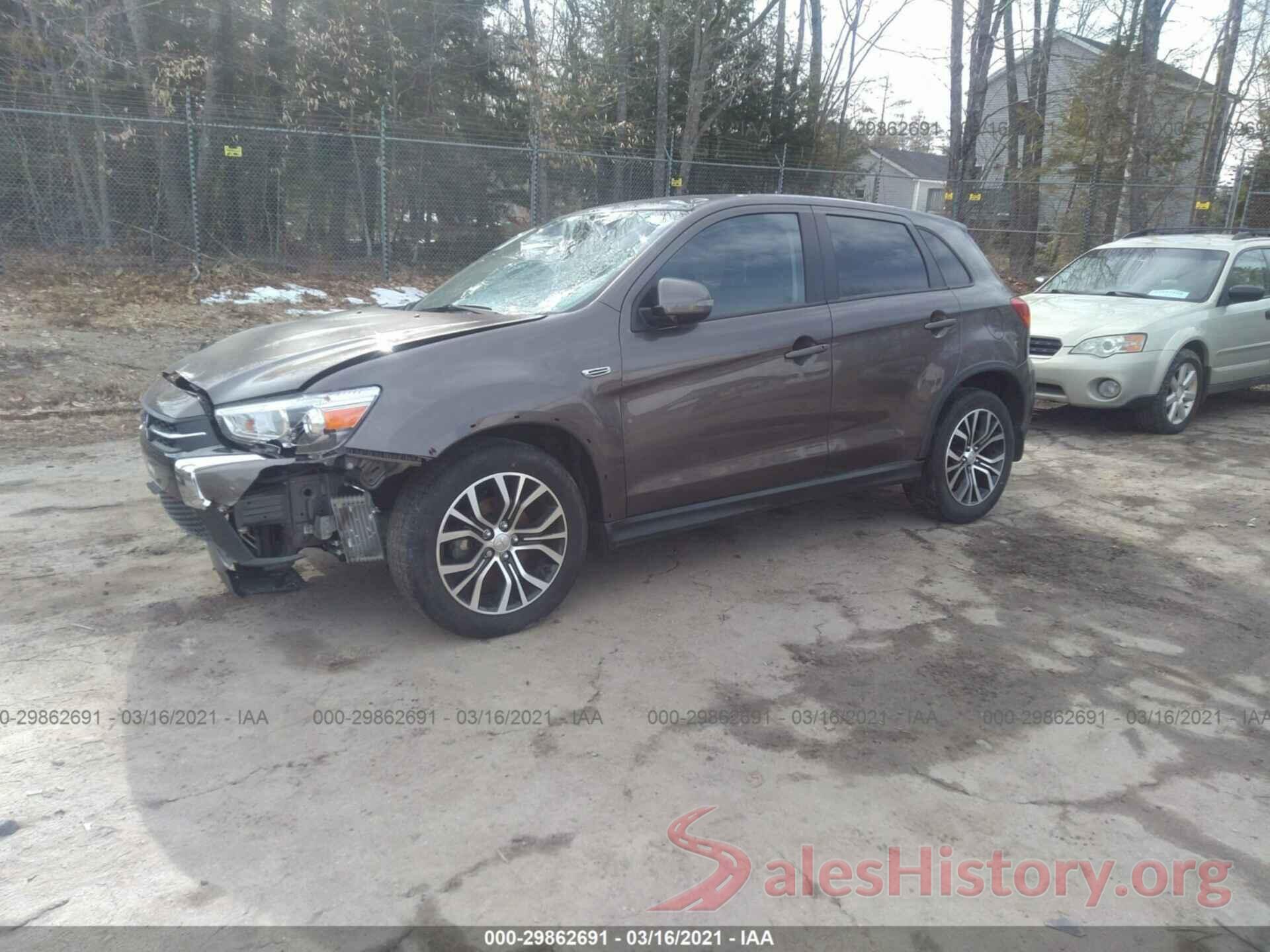 JA4AR3AU8JU013211 2018 MITSUBISHI OUTLANDER SPORT