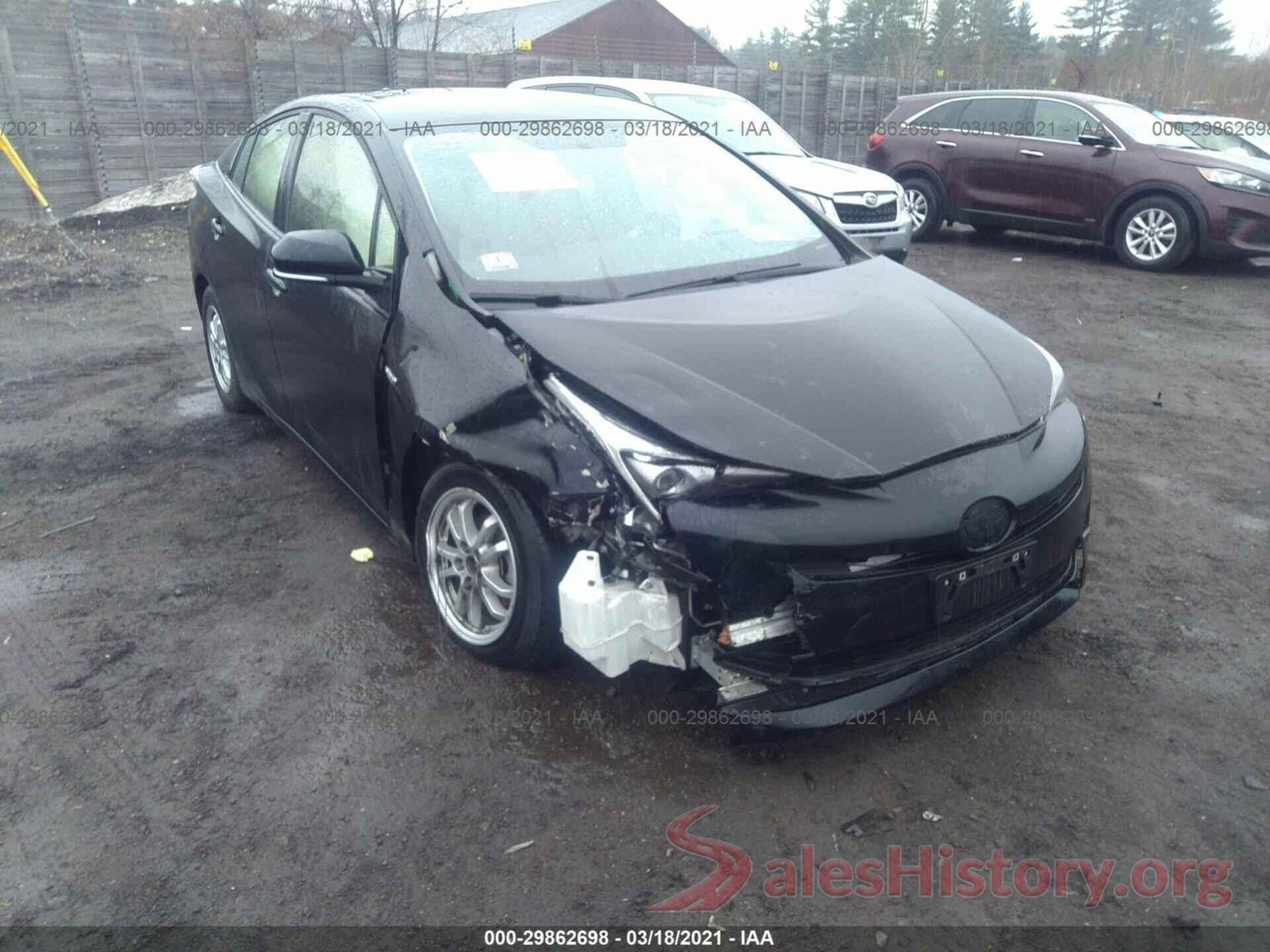 JTDKBRFU7G3528810 2016 TOYOTA PRIUS