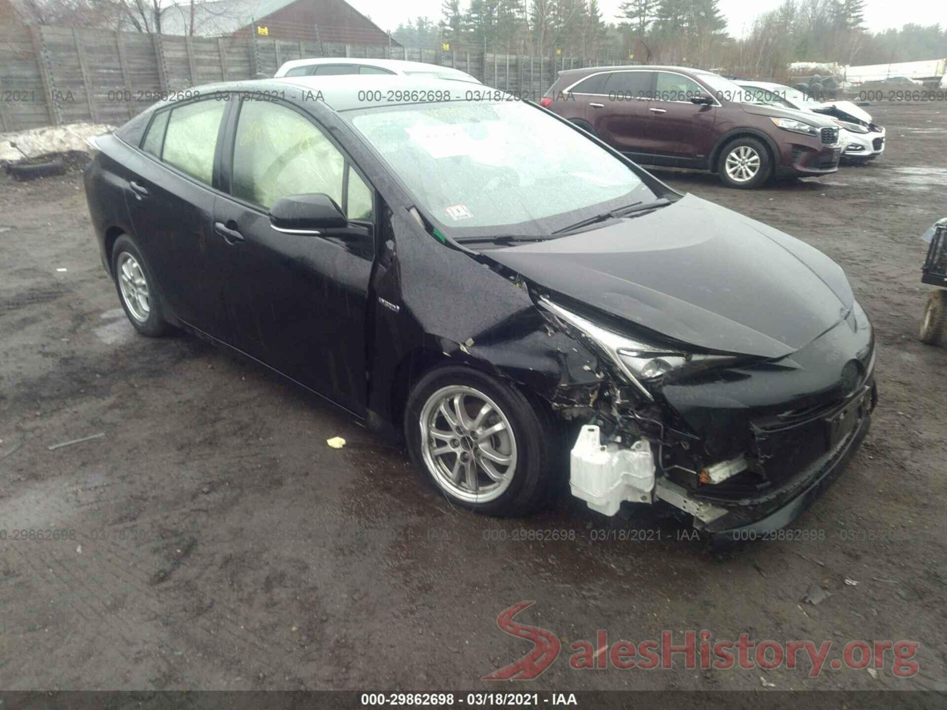 JTDKBRFU7G3528810 2016 TOYOTA PRIUS