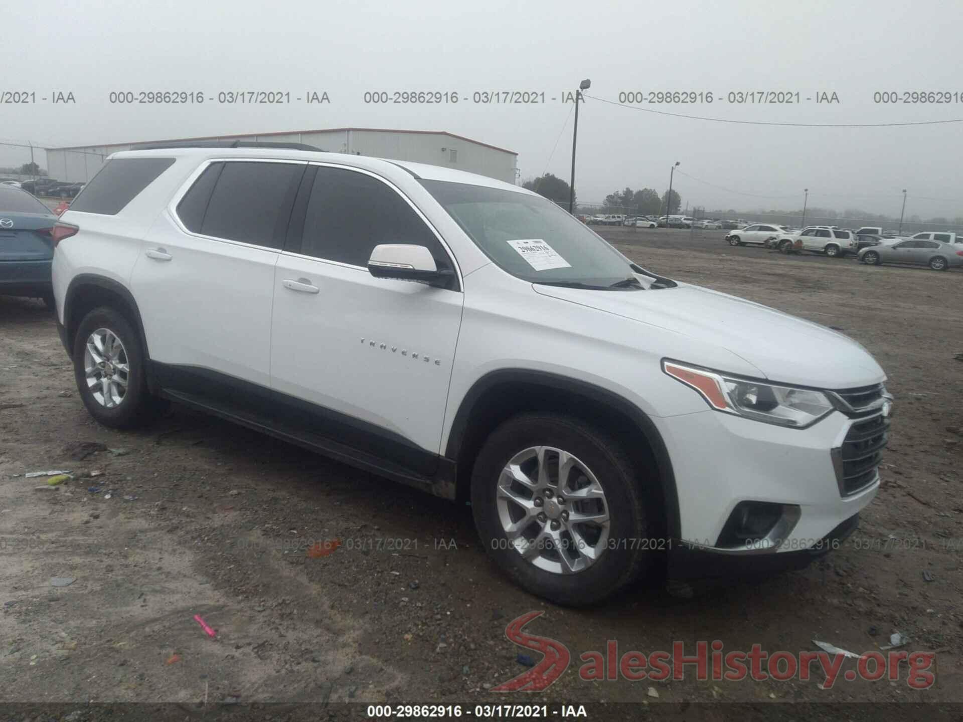 1GNERGKW3KJ150212 2019 CHEVROLET TRAVERSE