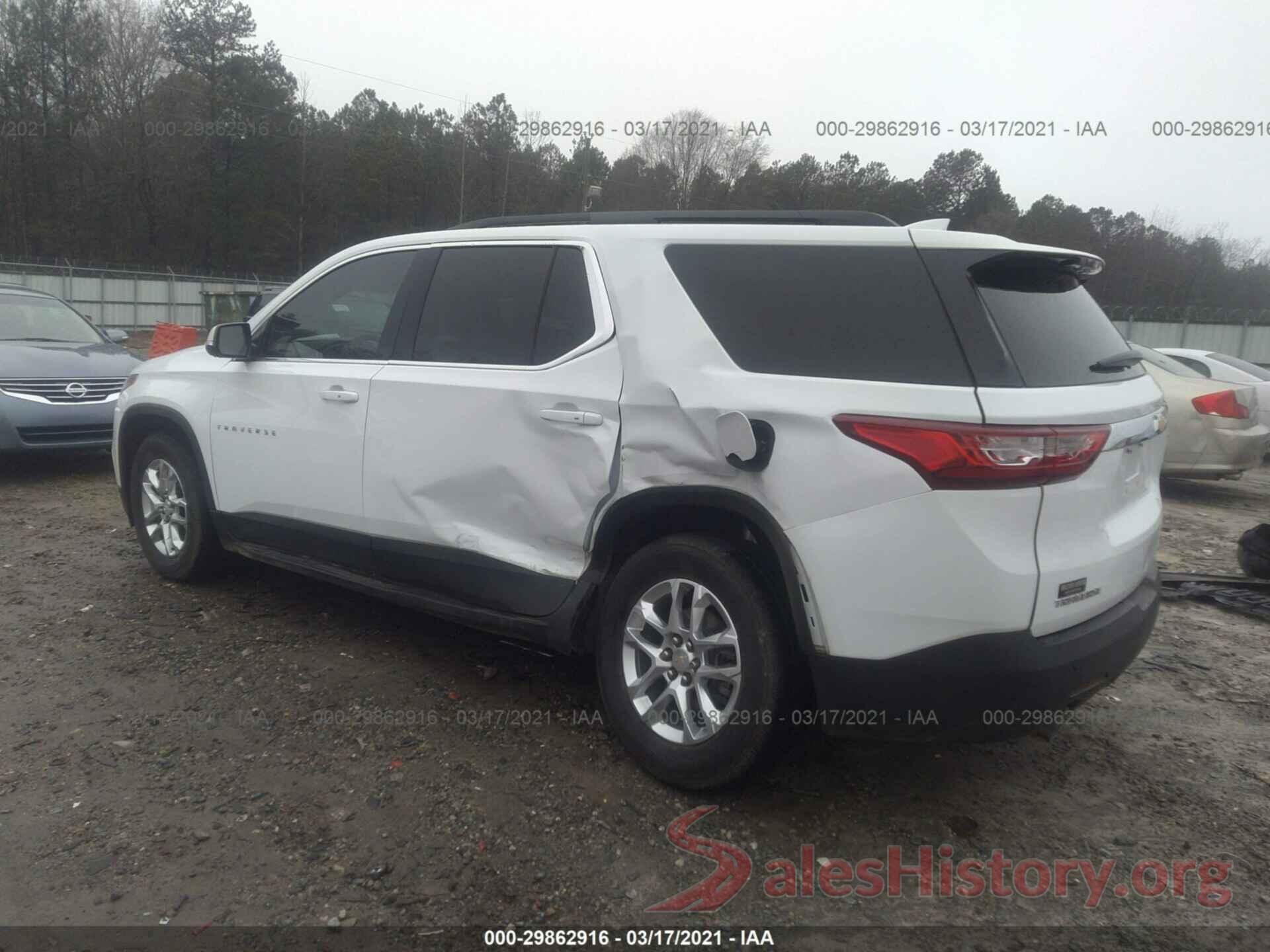 1GNERGKW3KJ150212 2019 CHEVROLET TRAVERSE