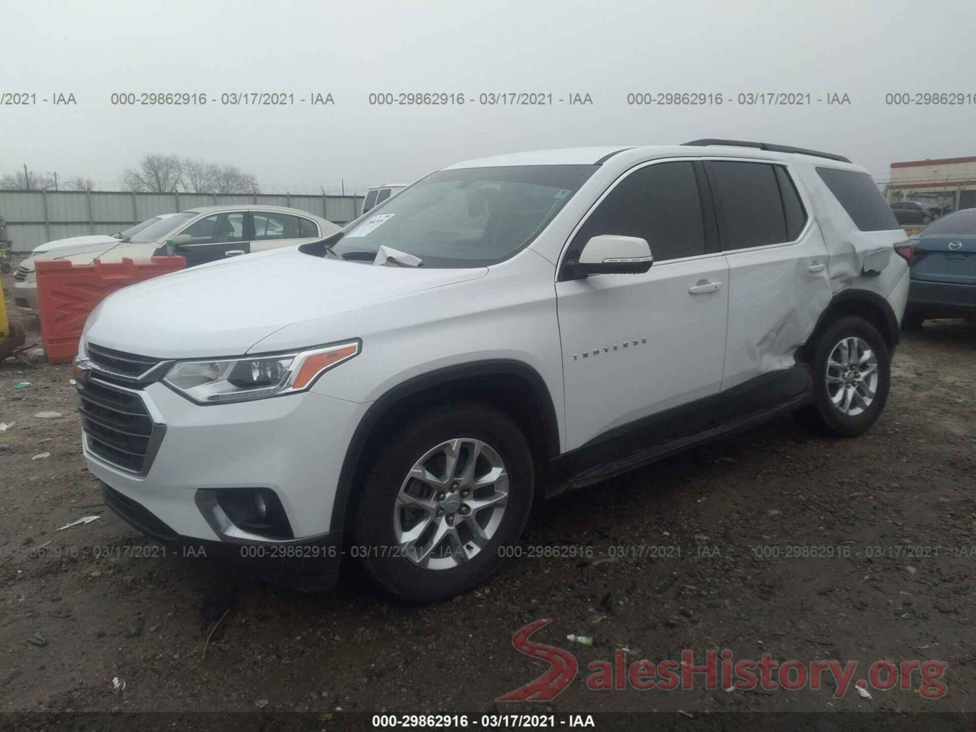 1GNERGKW3KJ150212 2019 CHEVROLET TRAVERSE