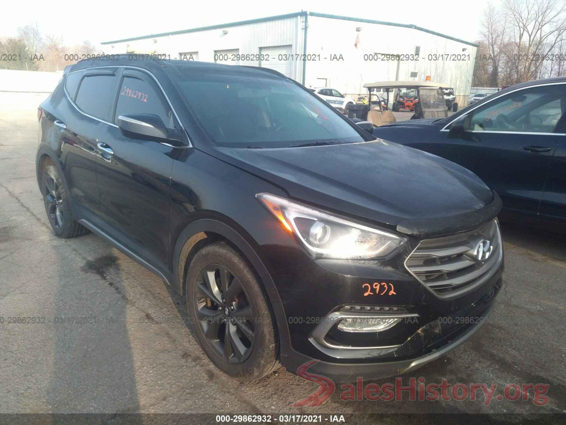 5NMZWDLA9HH039537 2017 HYUNDAI SANTA FE SPORT