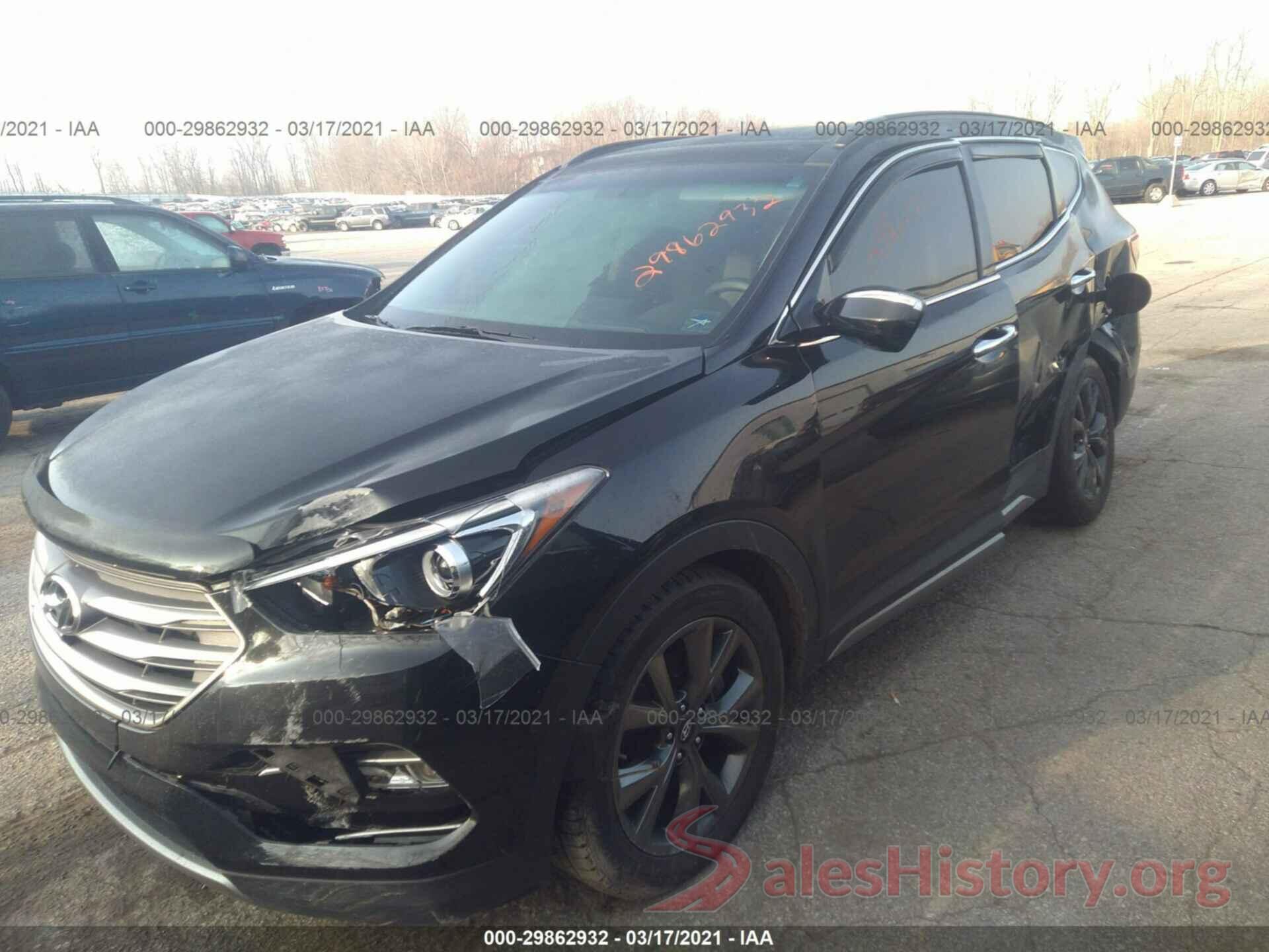 5NMZWDLA9HH039537 2017 HYUNDAI SANTA FE SPORT