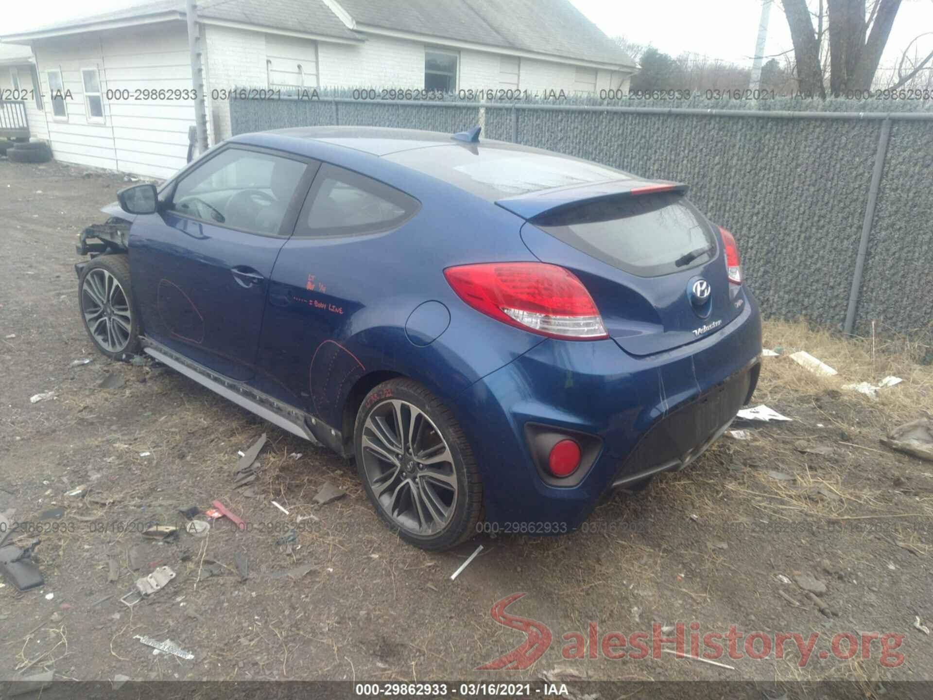 KMHTC6AE7GU291340 2016 HYUNDAI VELOSTER