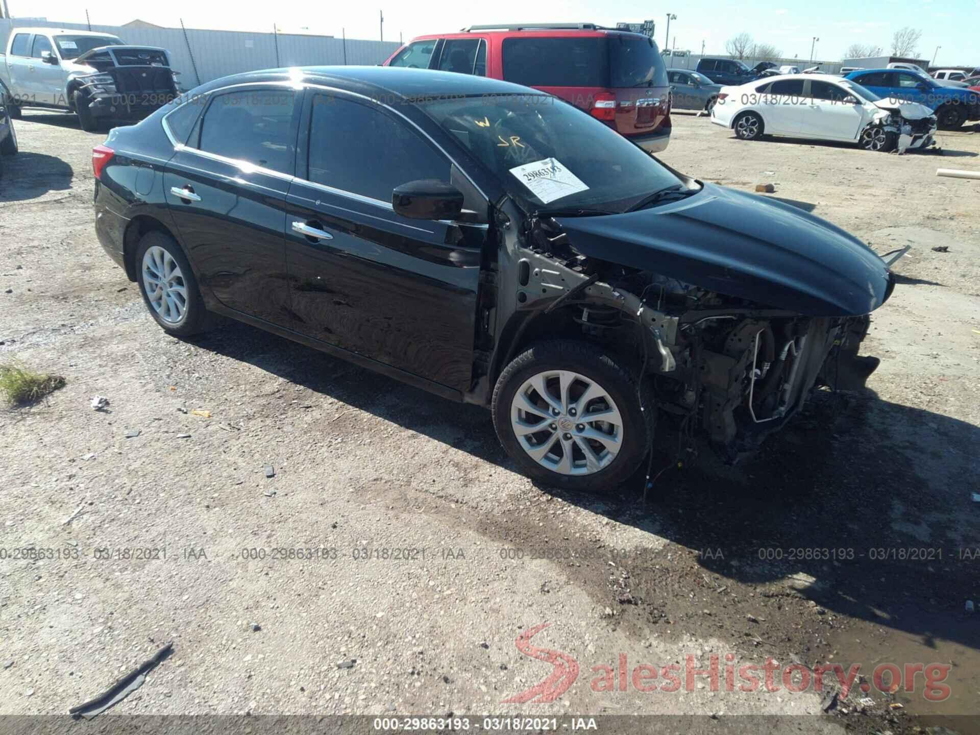 3N1AB7AP1KY244447 2019 NISSAN SENTRA