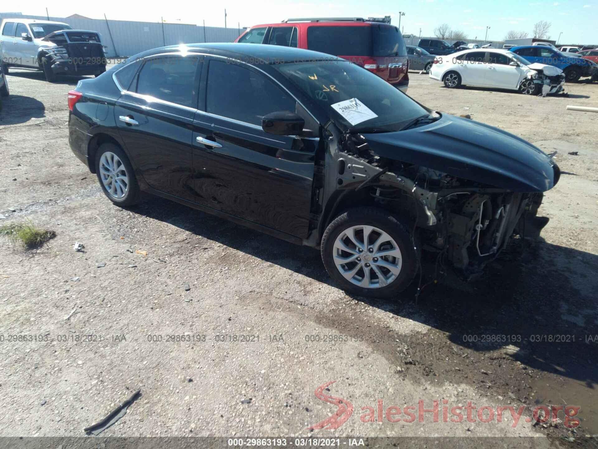 3N1AB7AP1KY244447 2019 NISSAN SENTRA