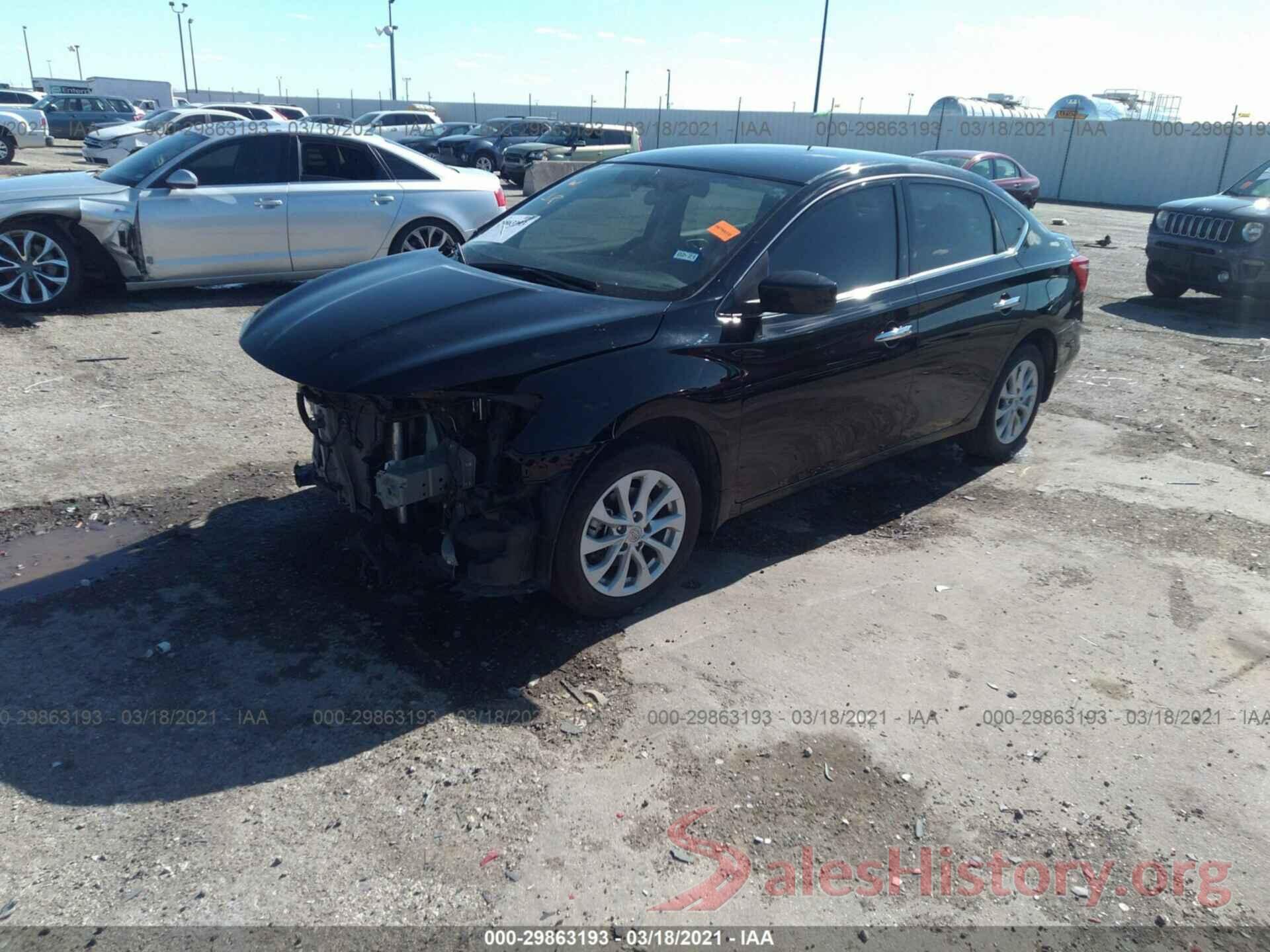 3N1AB7AP1KY244447 2019 NISSAN SENTRA