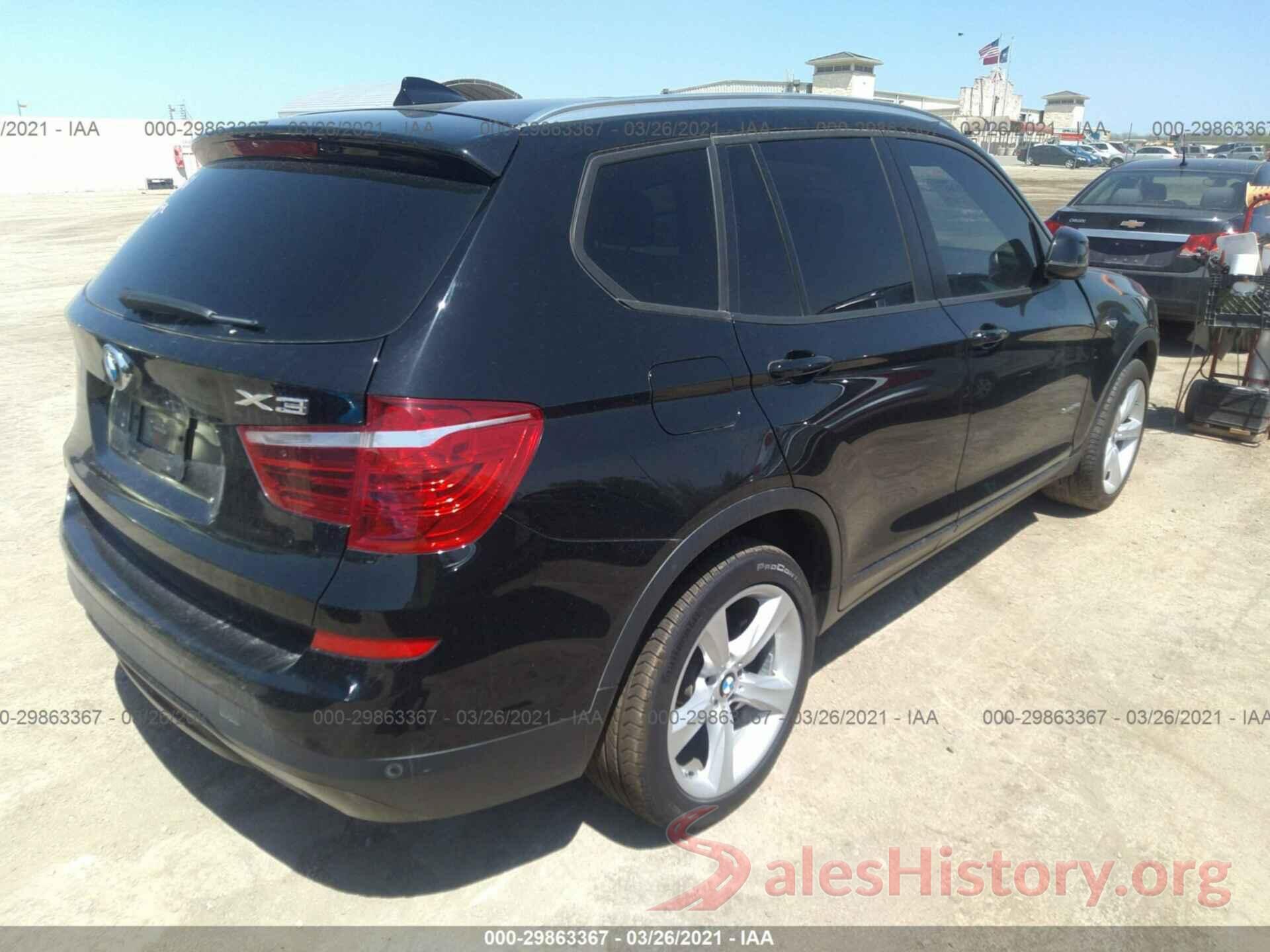 5UXWZ7C3XH0X42611 2017 BMW X3