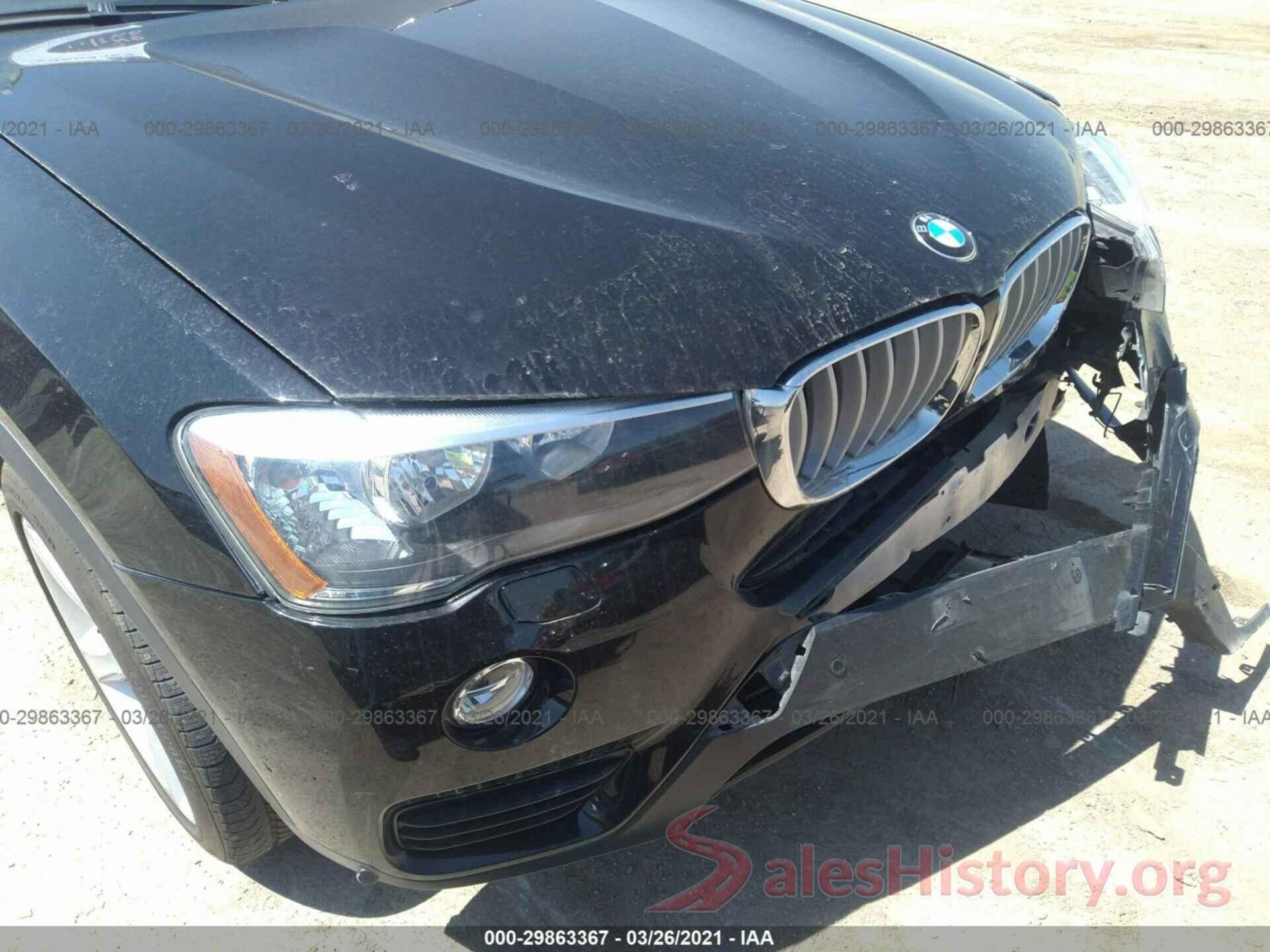 5UXWZ7C3XH0X42611 2017 BMW X3