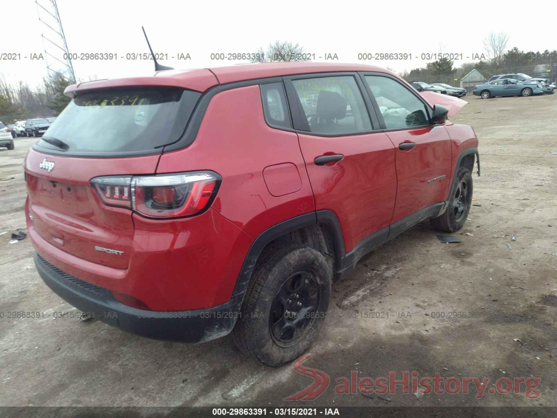 3C4NJDABXKT682837 2019 JEEP COMPASS