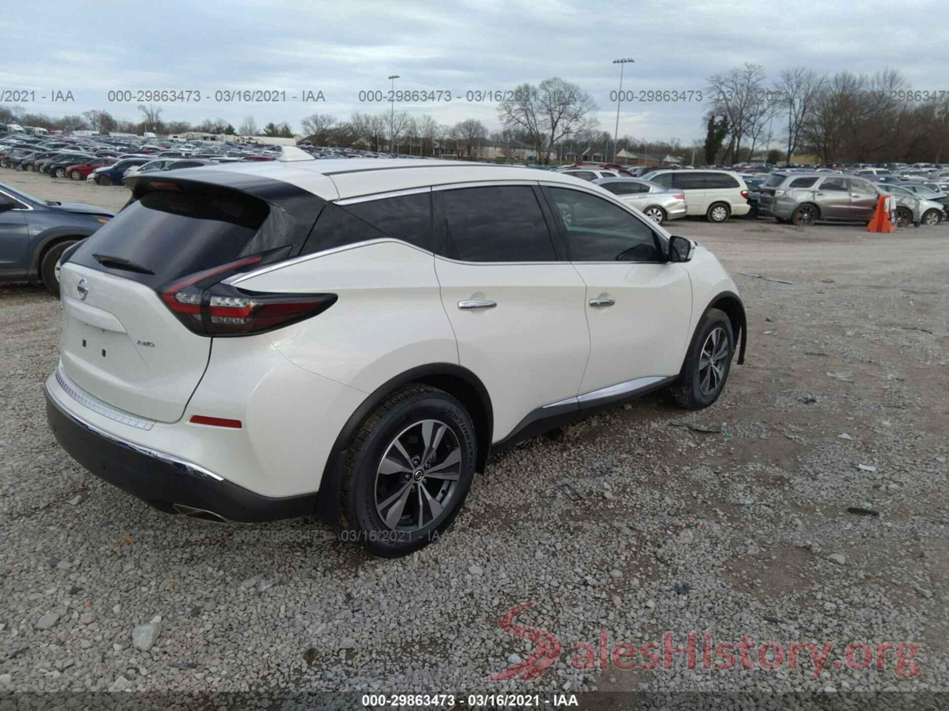 5N1AZ2AS4LN165512 2020 NISSAN MURANO