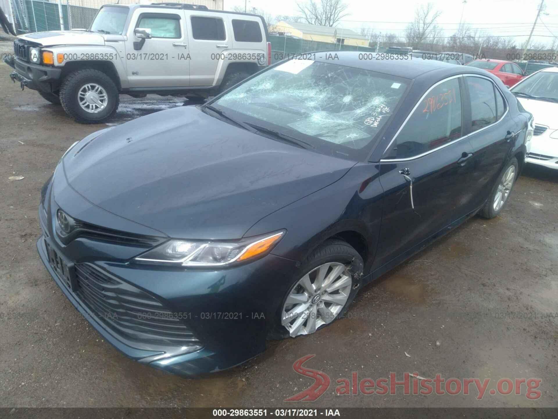 4T1B11HK0KU790585 2019 TOYOTA CAMRY