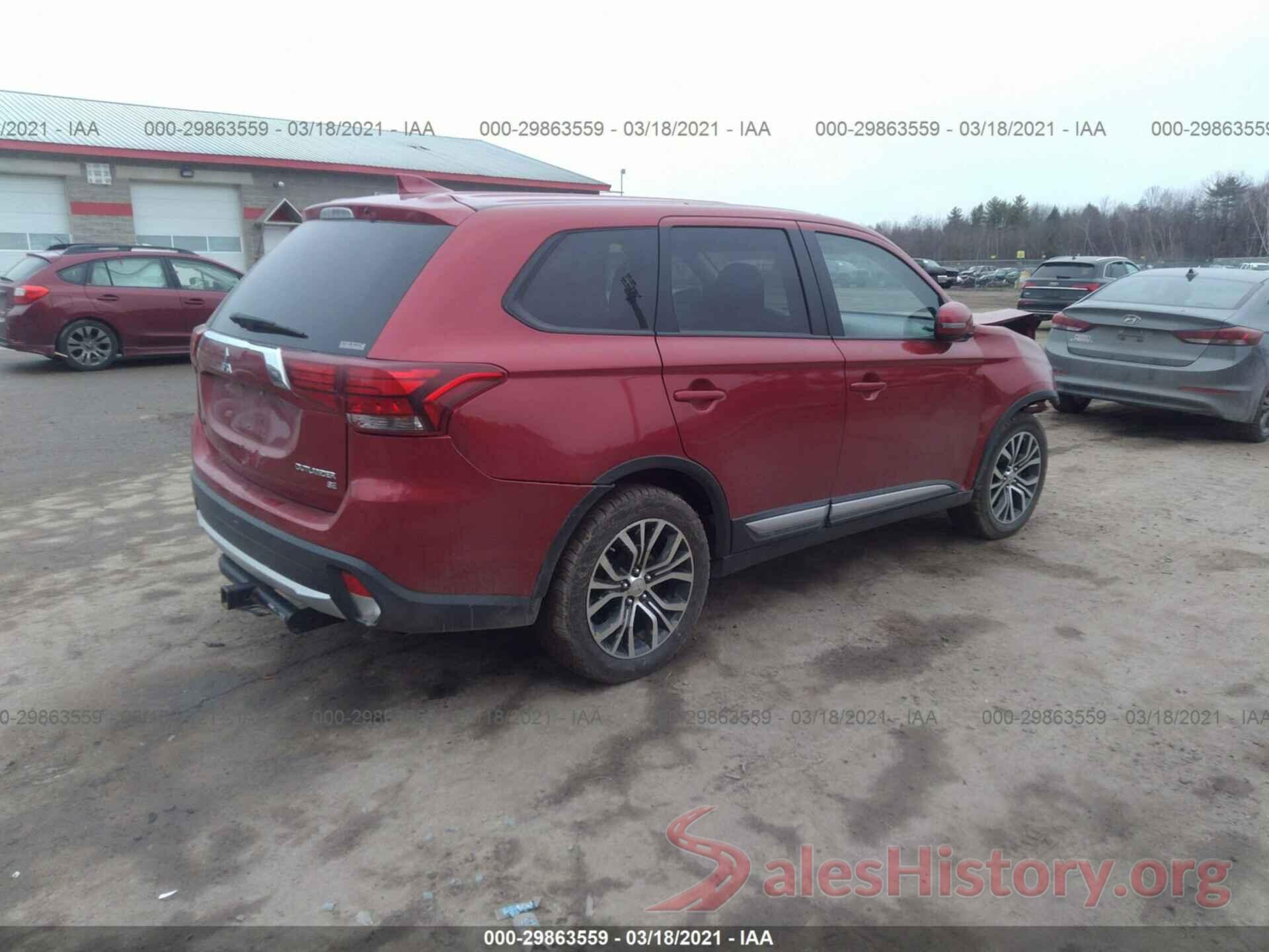 JA4AZ3A34HZ035811 2017 MITSUBISHI OUTLANDER