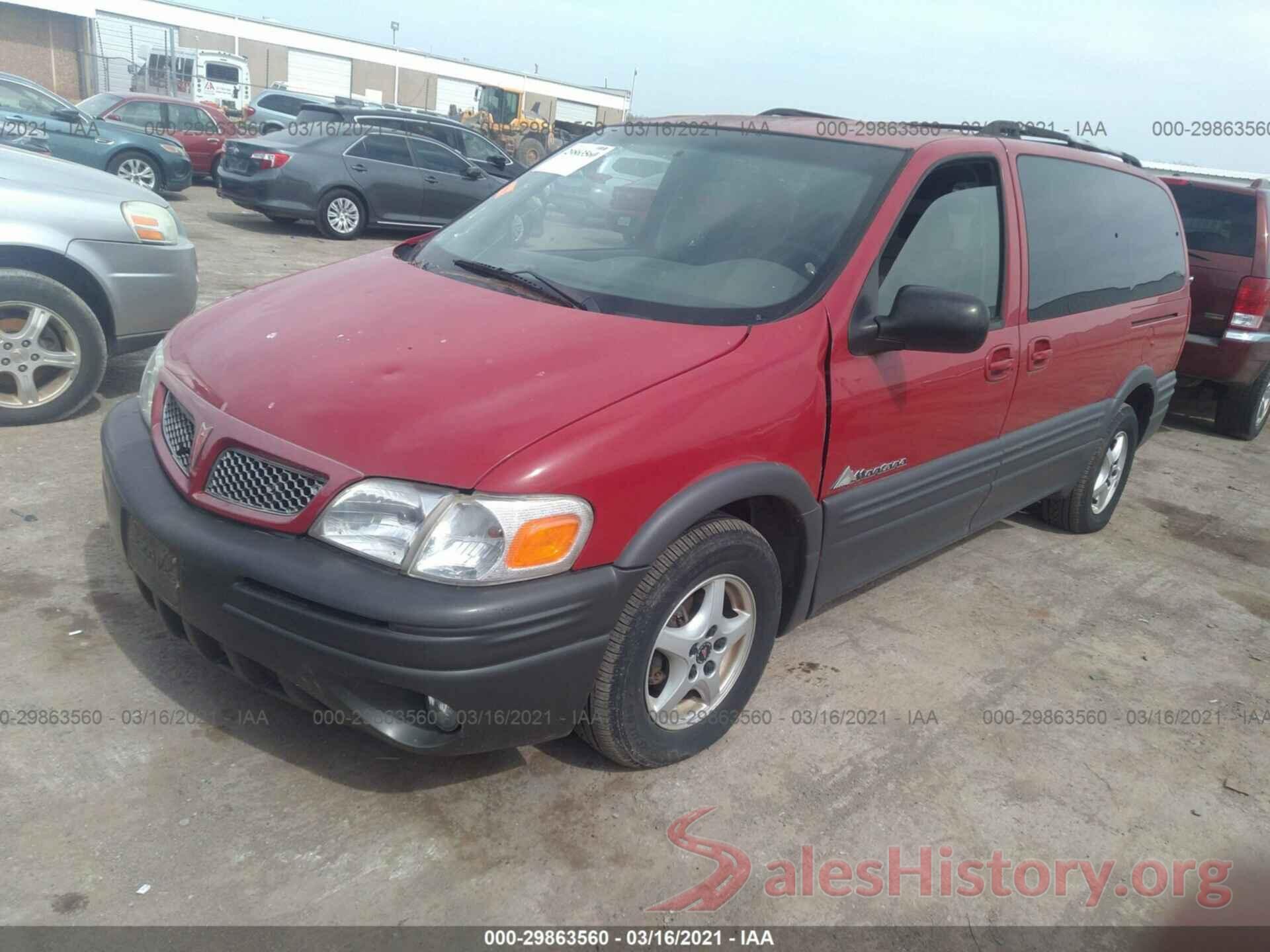 3VWE57BU7KM194460 2001 PONTIAC MONTANA