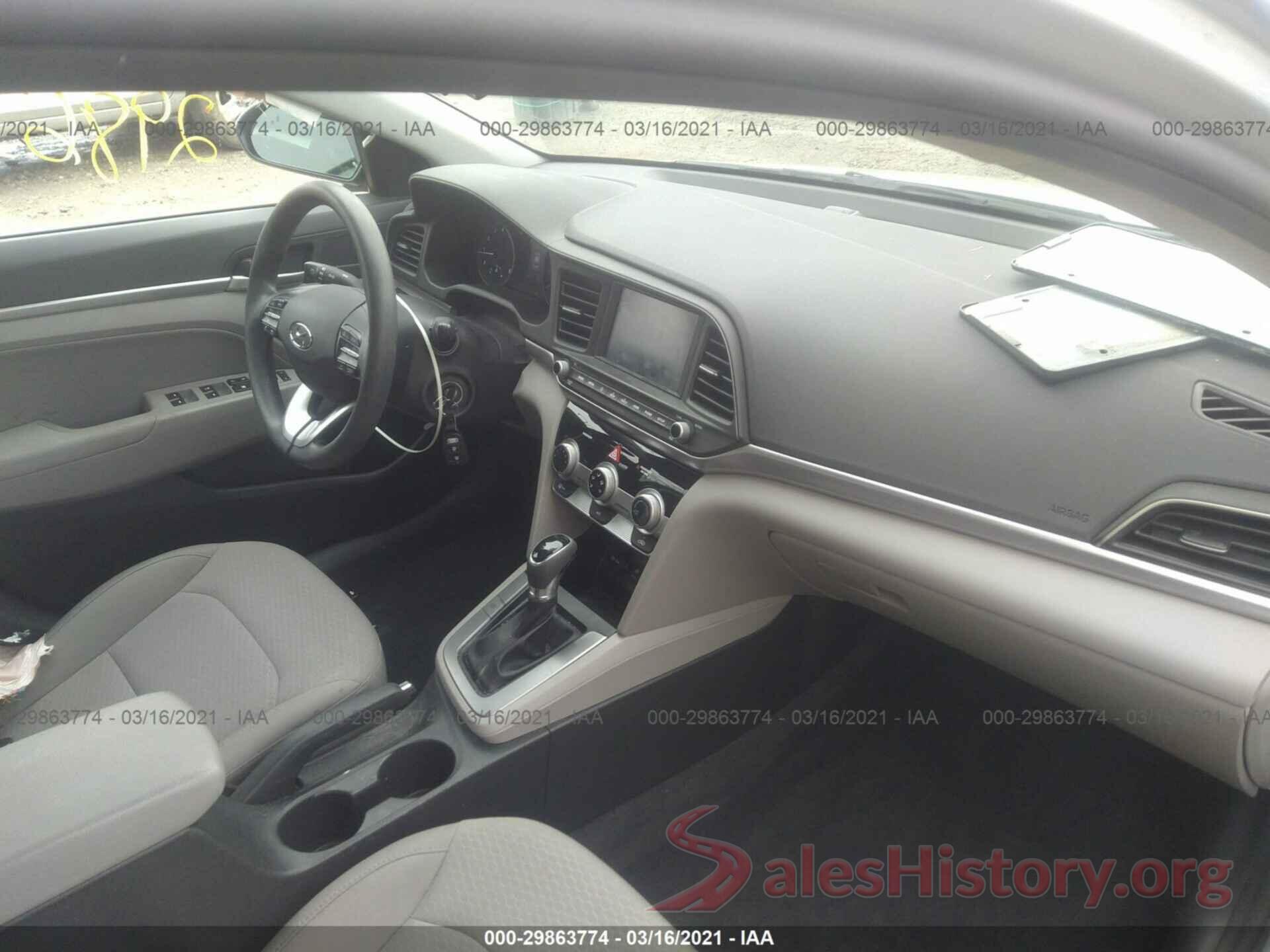 5NPD84LF5KH493987 2019 HYUNDAI ELANTRA