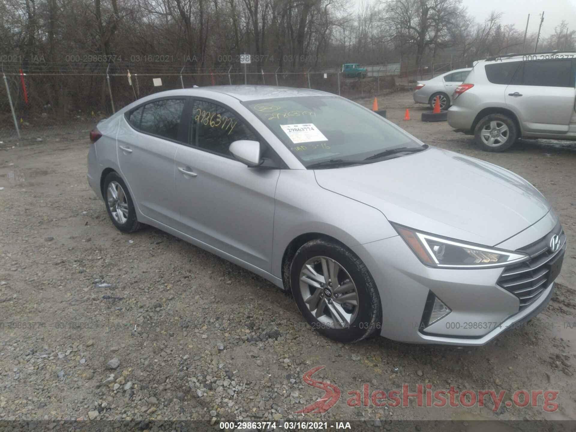 5NPD84LF5KH493987 2019 HYUNDAI ELANTRA