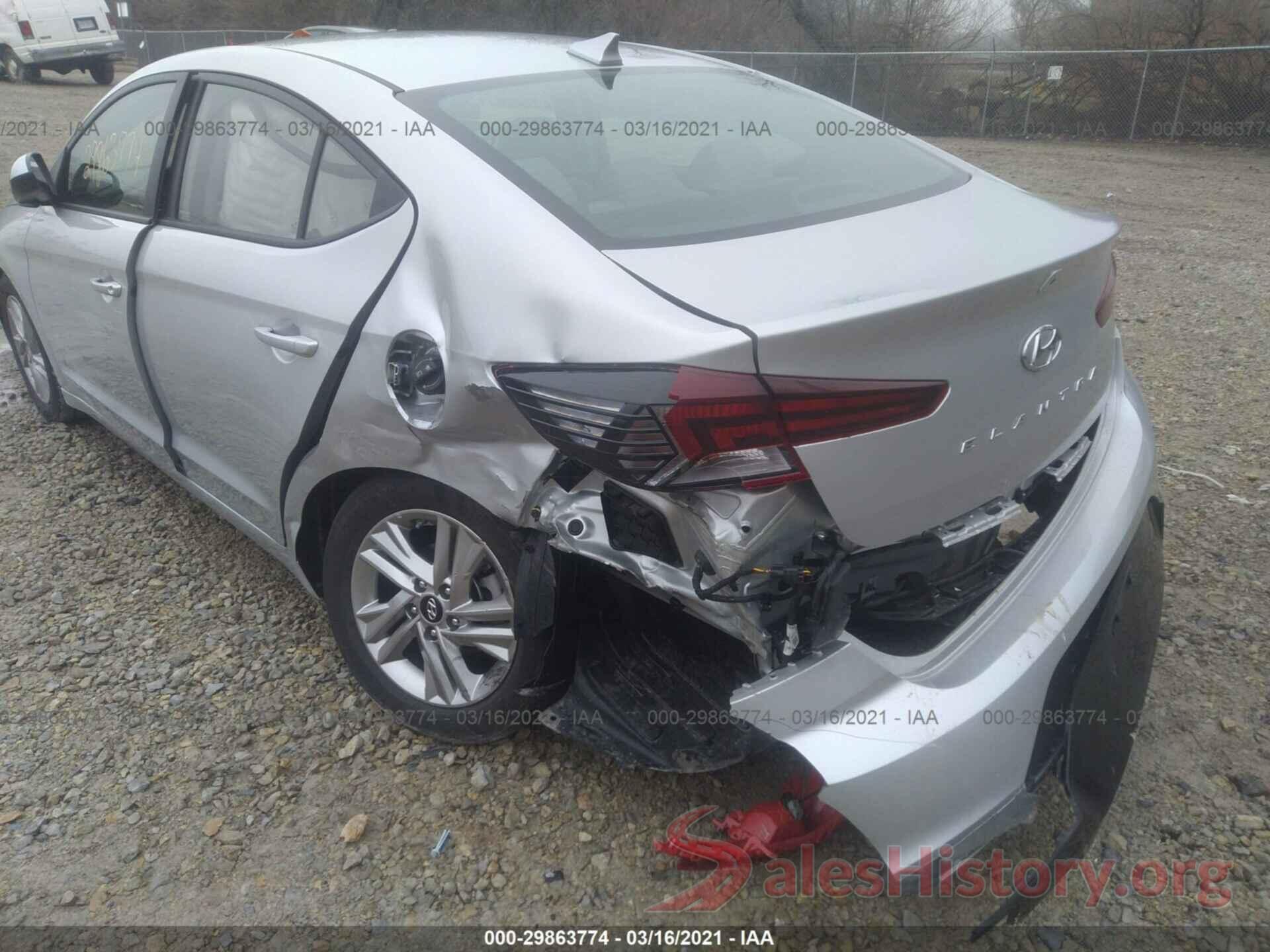 5NPD84LF5KH493987 2019 HYUNDAI ELANTRA