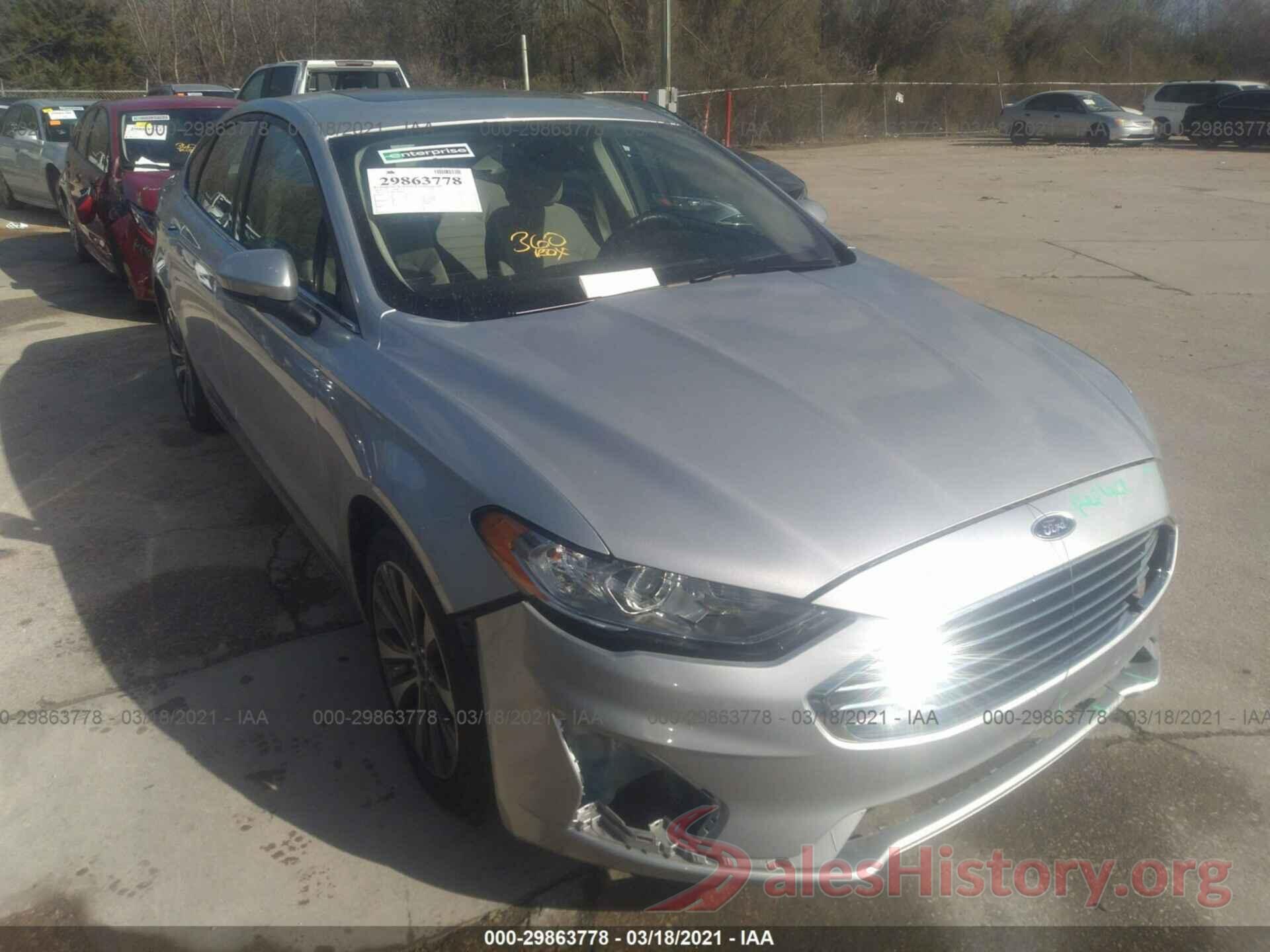 3FA6P0T98KR269646 2019 FORD FUSION