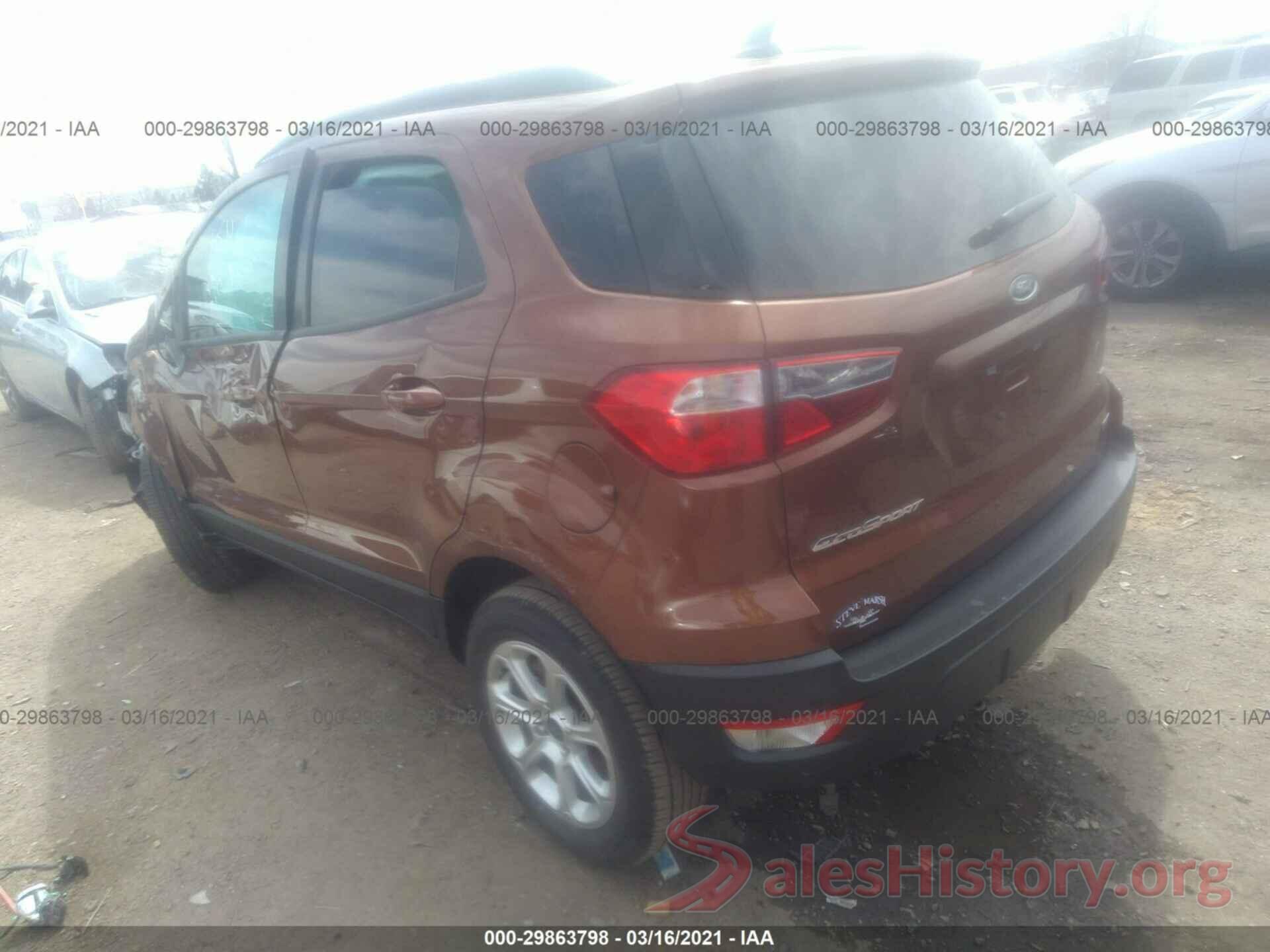 MAJ3S2GE6LC390275 2020 FORD ECOSPORT