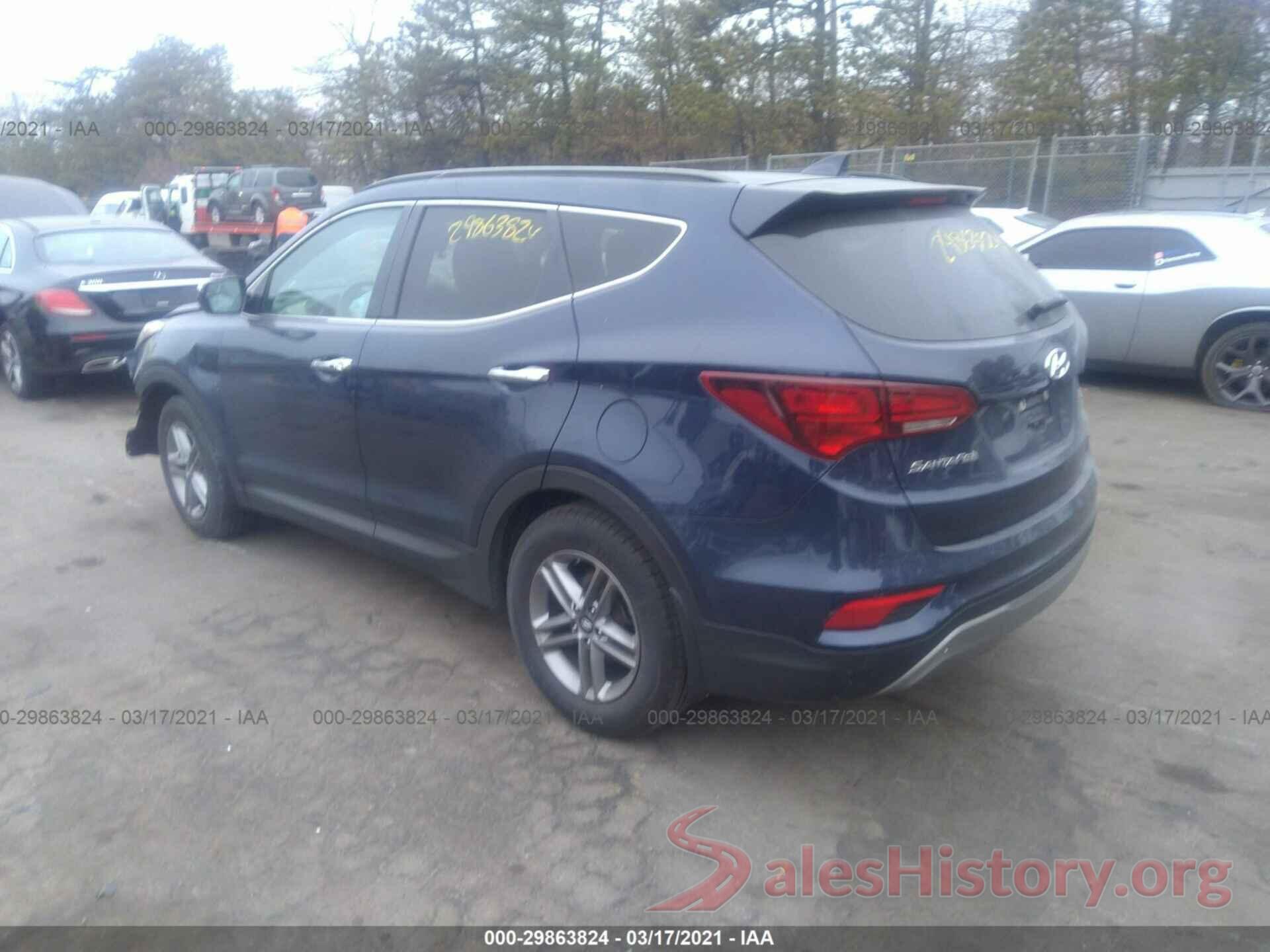 5XYZUDLB5JG537636 2018 HYUNDAI SANTA FE SPORT