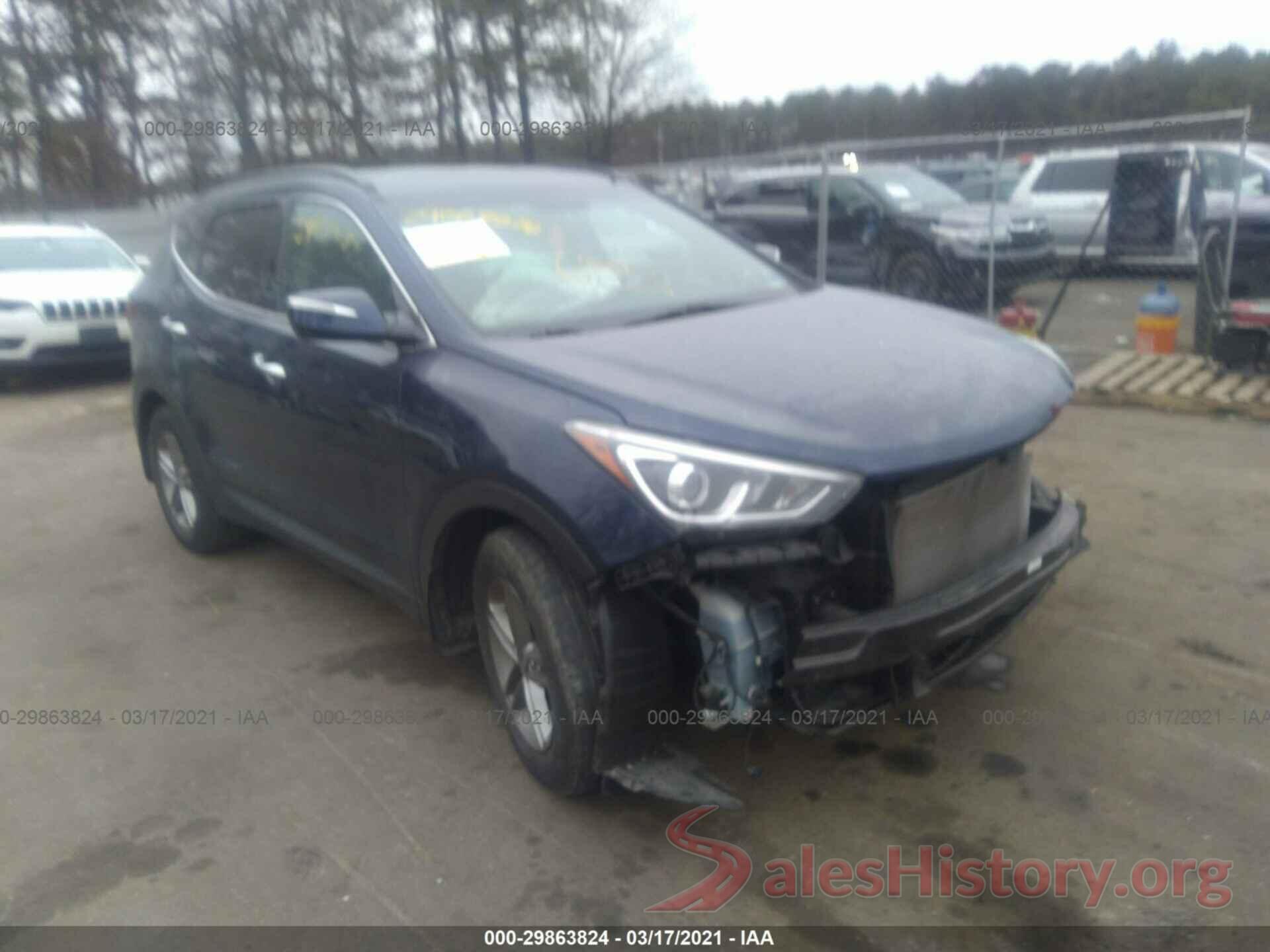 5XYZUDLB5JG537636 2018 HYUNDAI SANTA FE SPORT