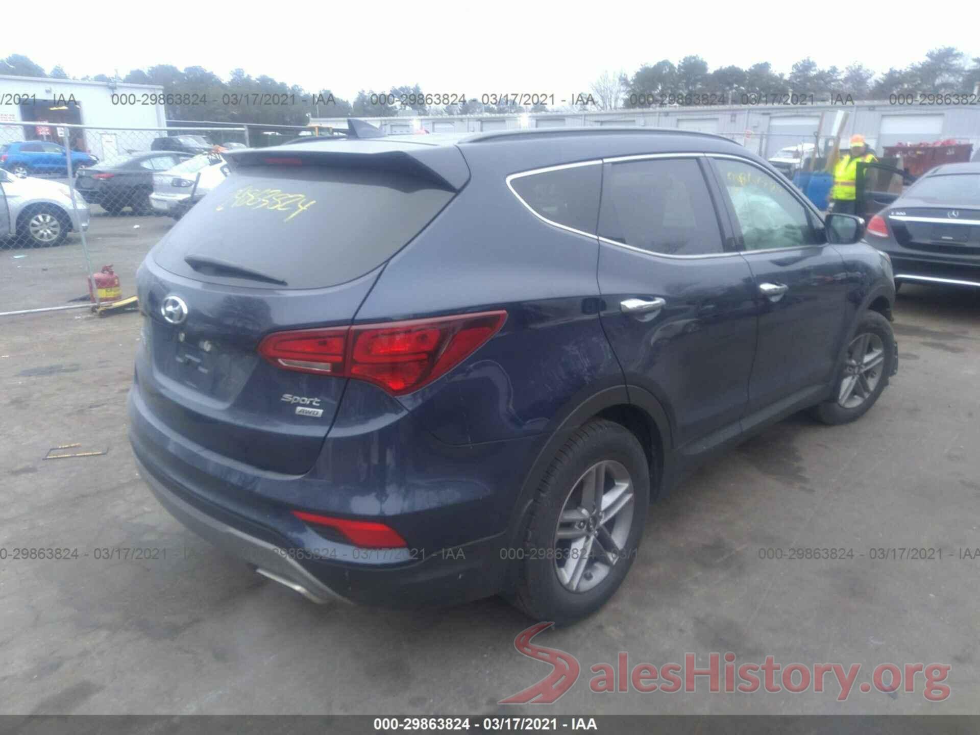 5XYZUDLB5JG537636 2018 HYUNDAI SANTA FE SPORT