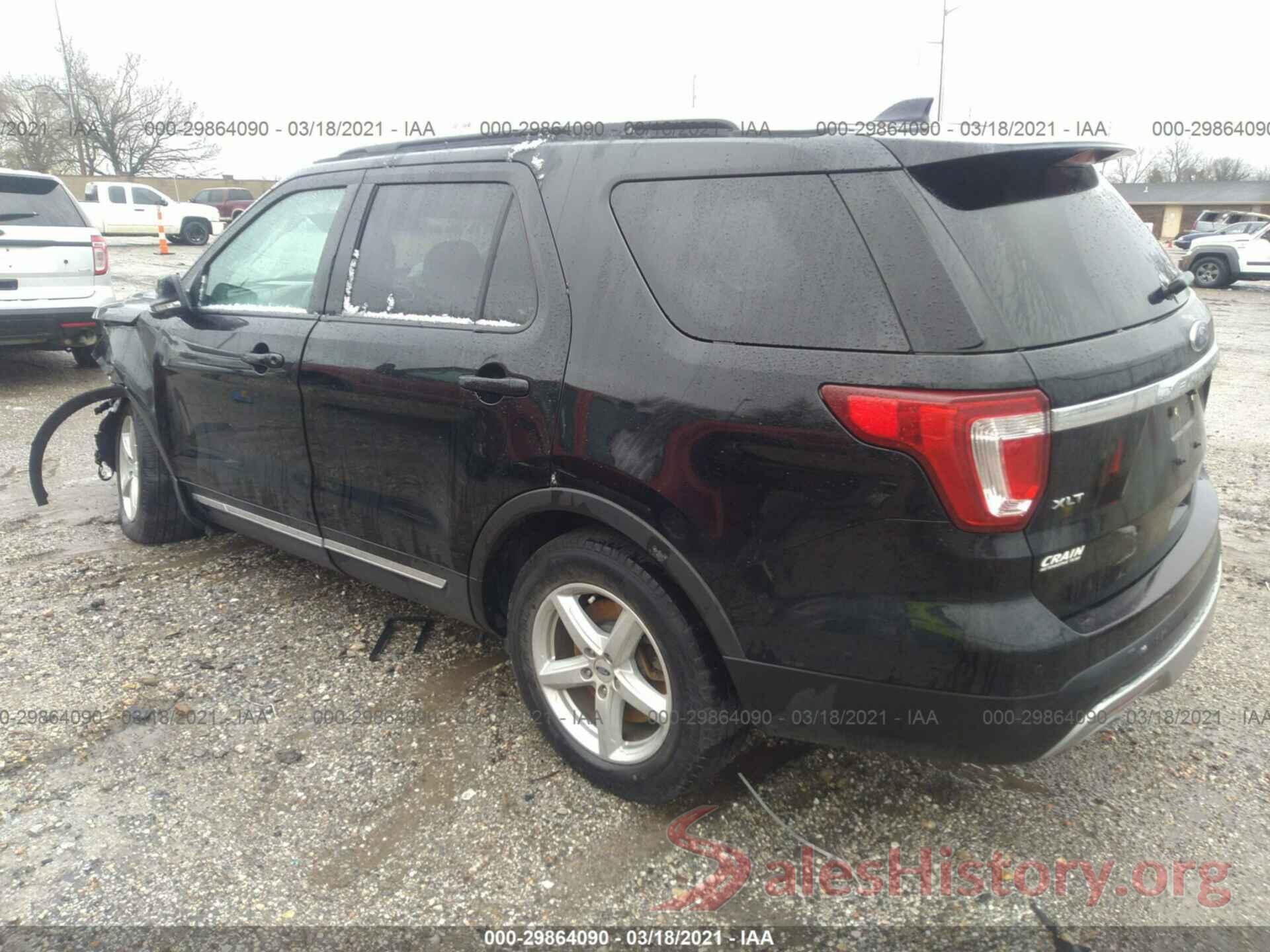 1FM5K8D89HGD49221 2017 FORD EXPLORER