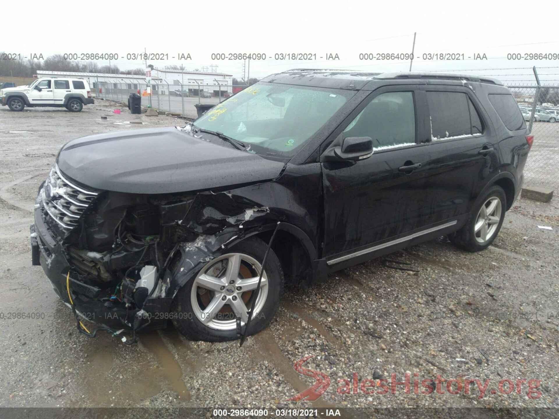 1FM5K8D89HGD49221 2017 FORD EXPLORER