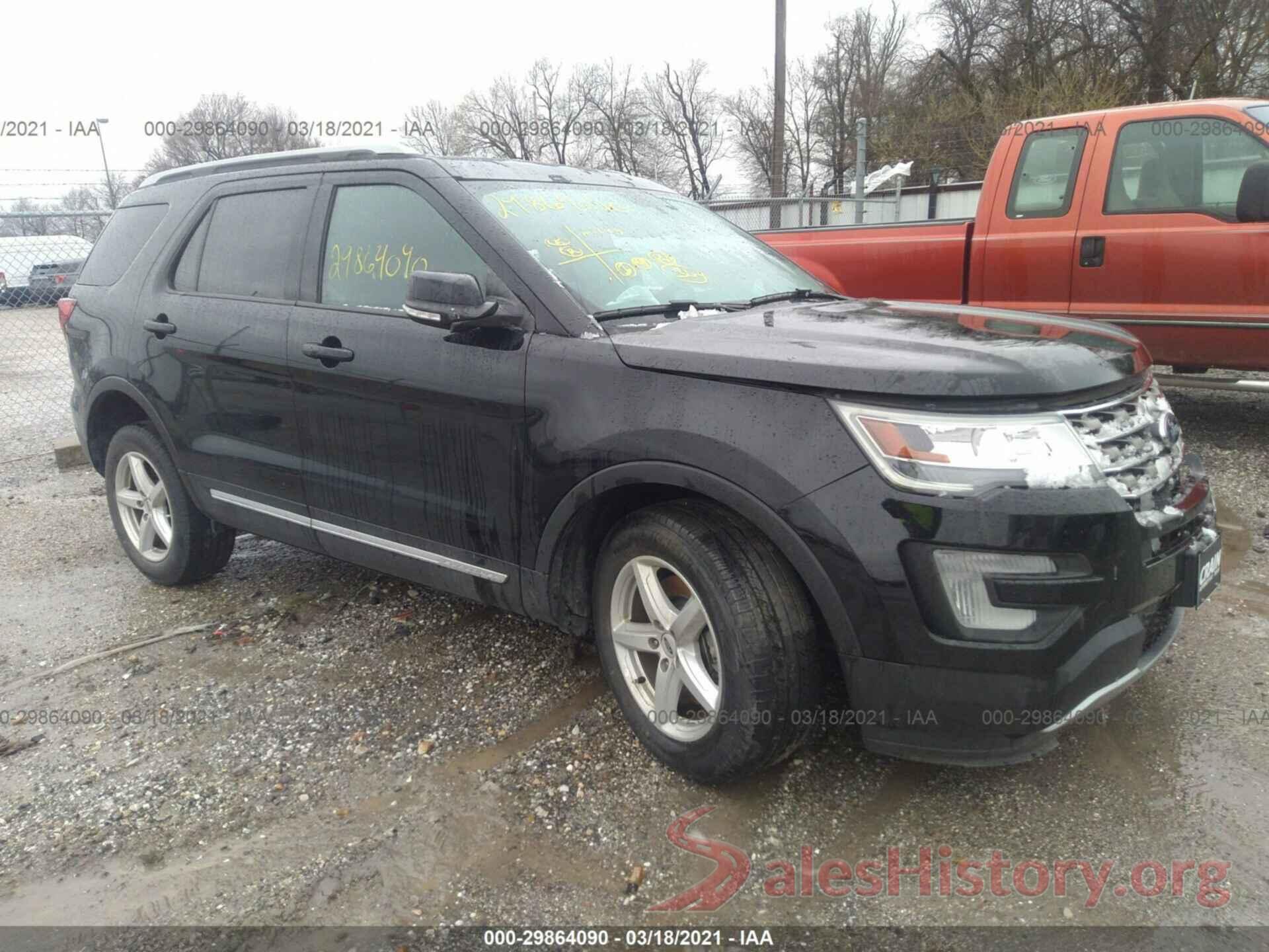 1FM5K8D89HGD49221 2017 FORD EXPLORER