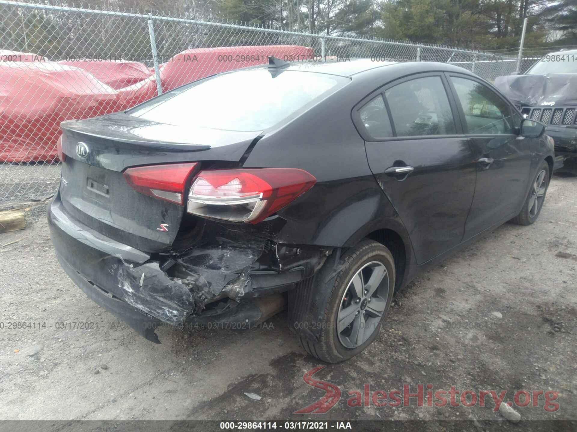 3KPFL4A79JE172640 2018 KIA FORTE