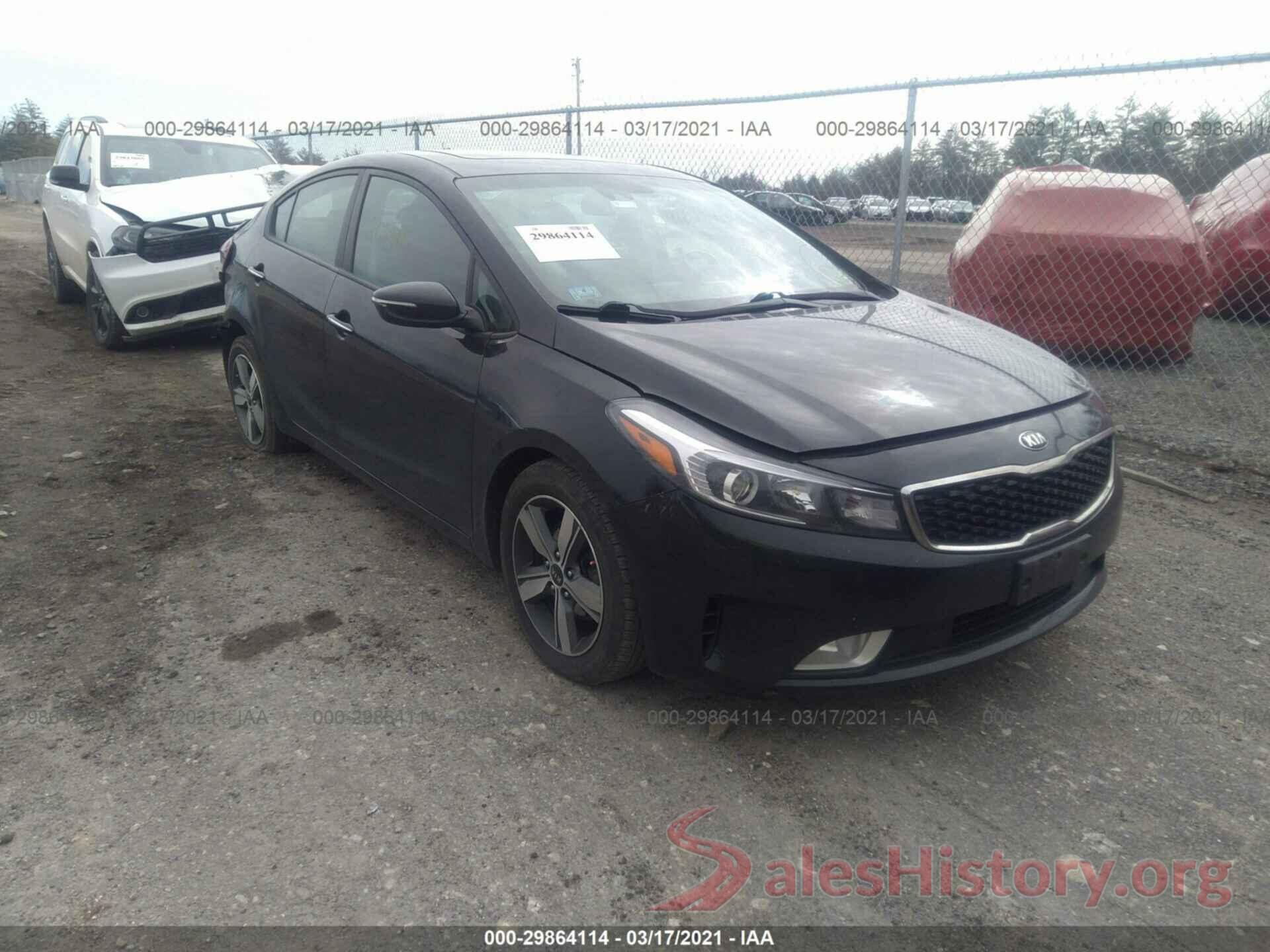 3KPFL4A79JE172640 2018 KIA FORTE