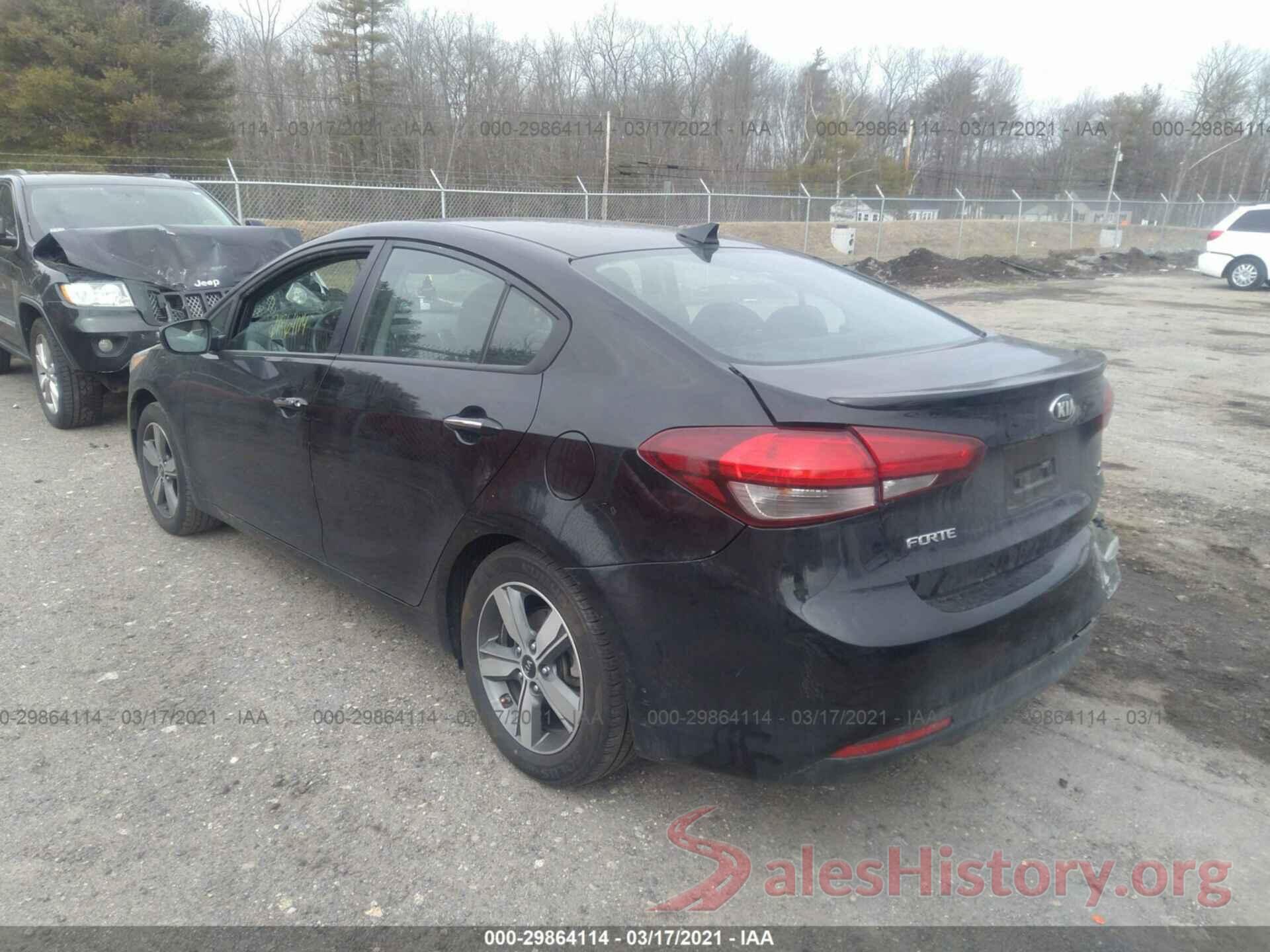 3KPFL4A79JE172640 2018 KIA FORTE