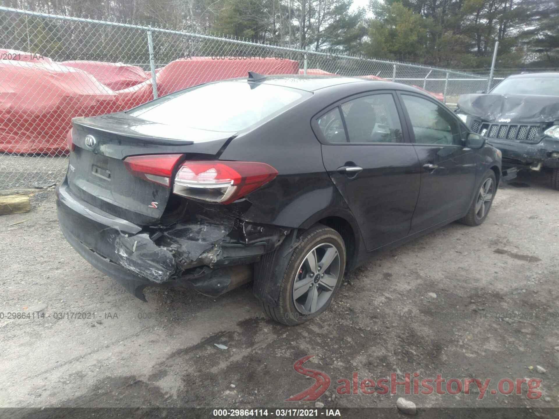 3KPFL4A79JE172640 2018 KIA FORTE