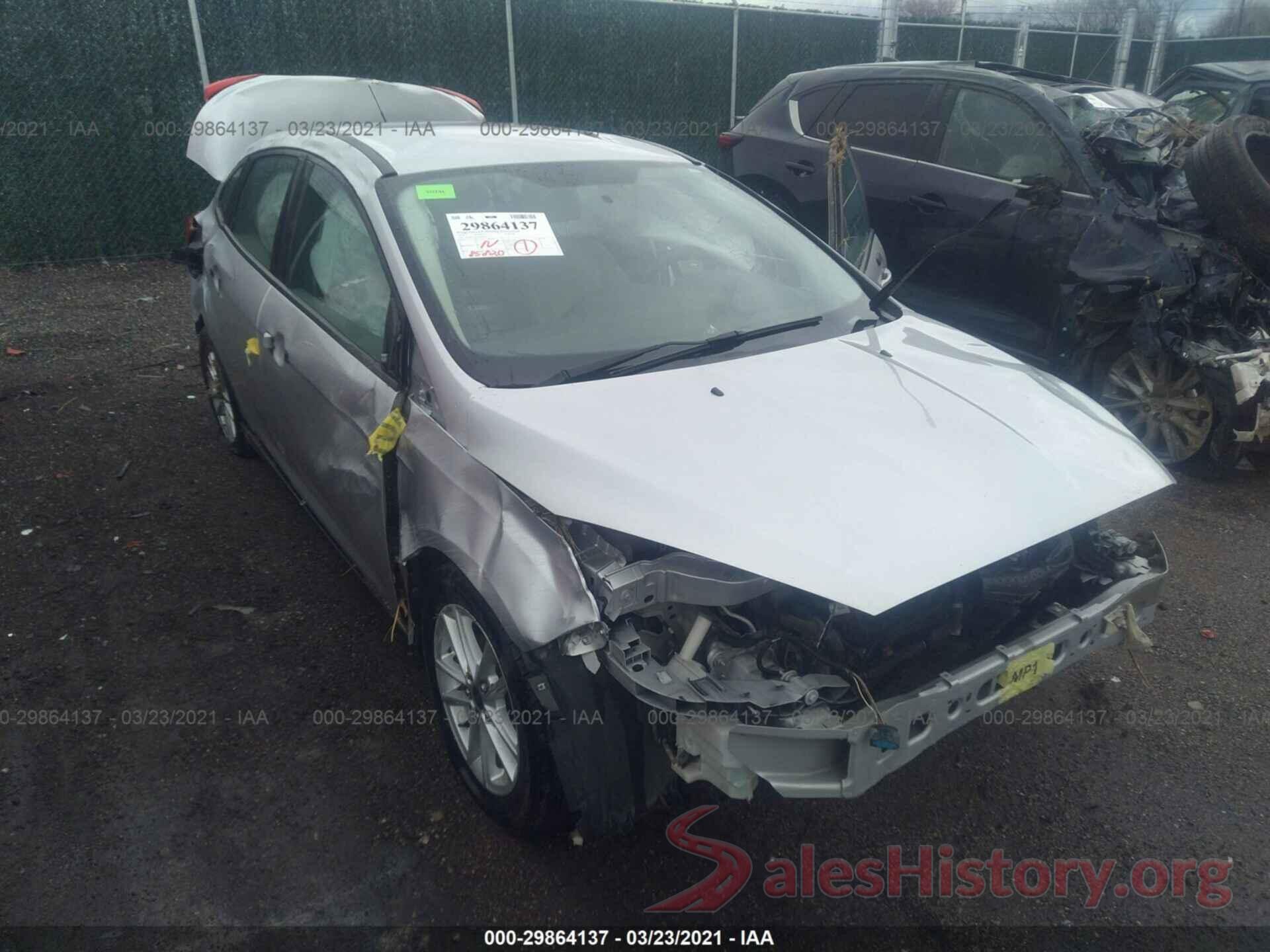 1FADP3F25GL200135 2016 FORD FOCUS